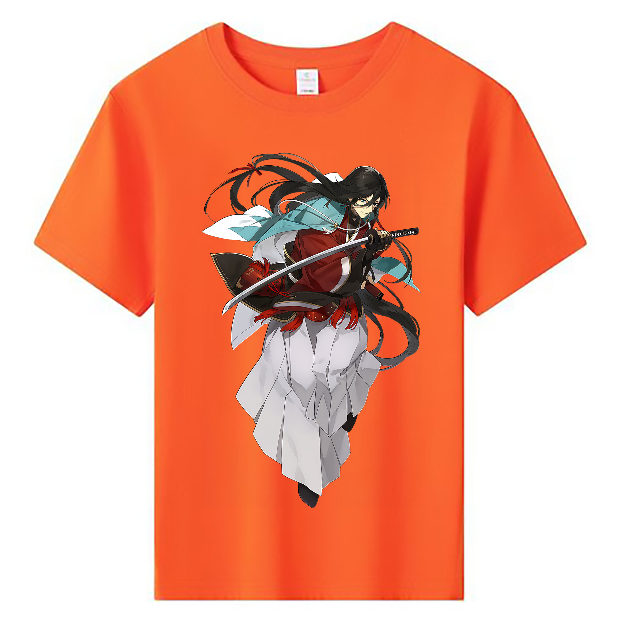 （画像用） 刀剣乱舞 Touken Ranbu 綿100％キッズTシャツ（フロントプリント）