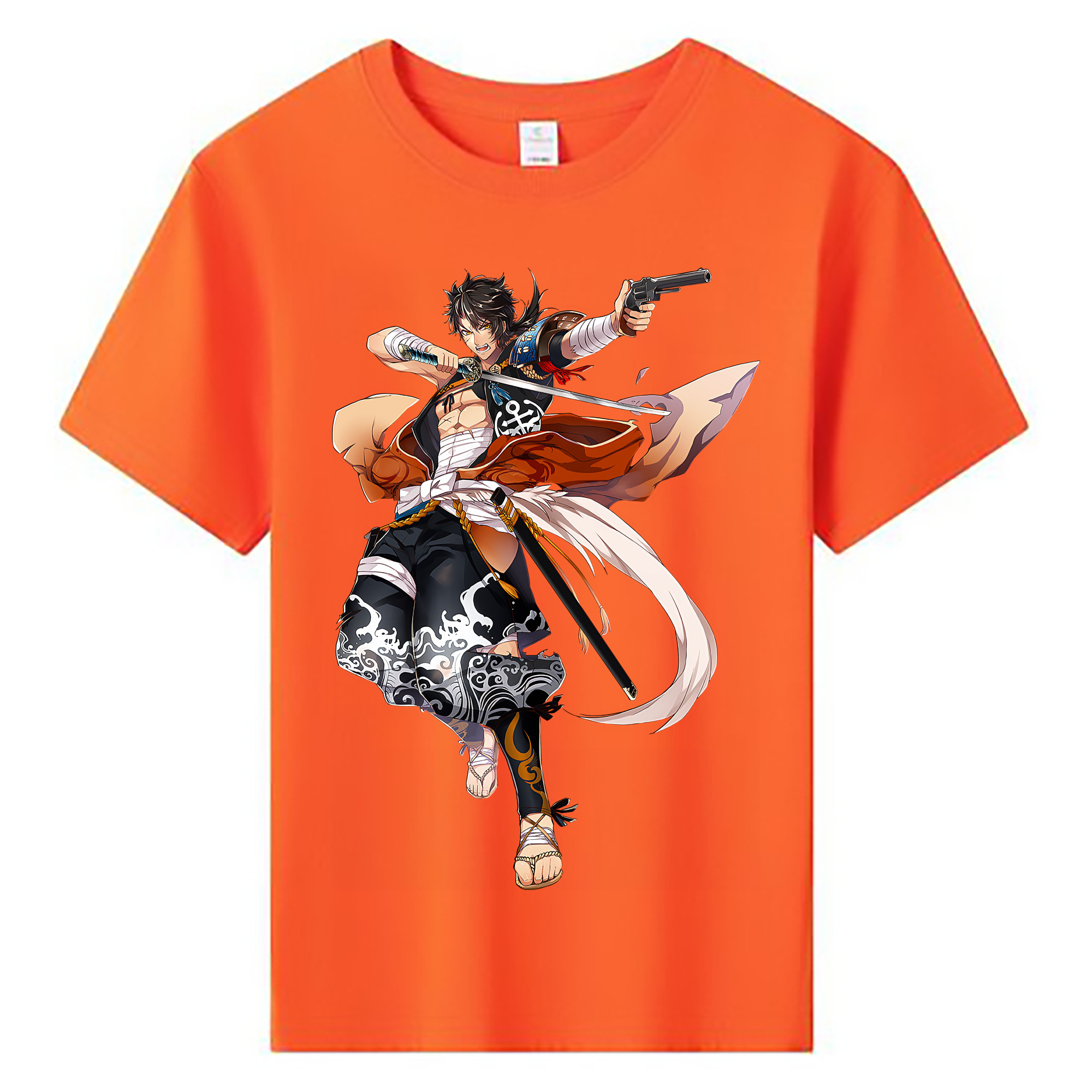 （画像用） 刀剣乱舞 Touken Ranbu 綿100％キッズTシャツ（フロントプリント）