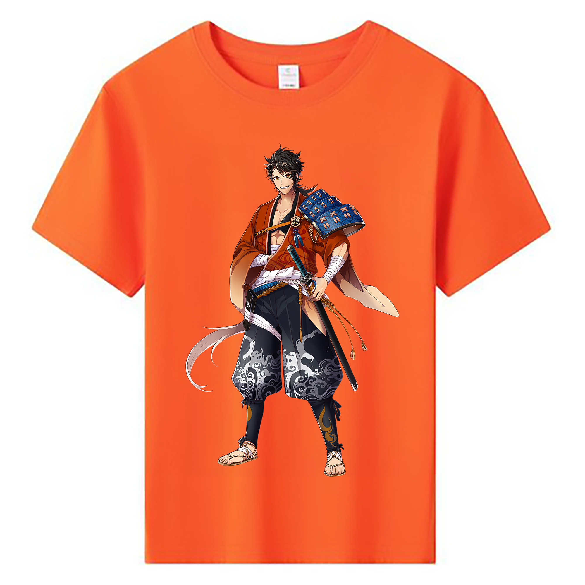 （画像用） 刀剣乱舞 Touken Ranbu 綿100％キッズTシャツ（フロントプリント）