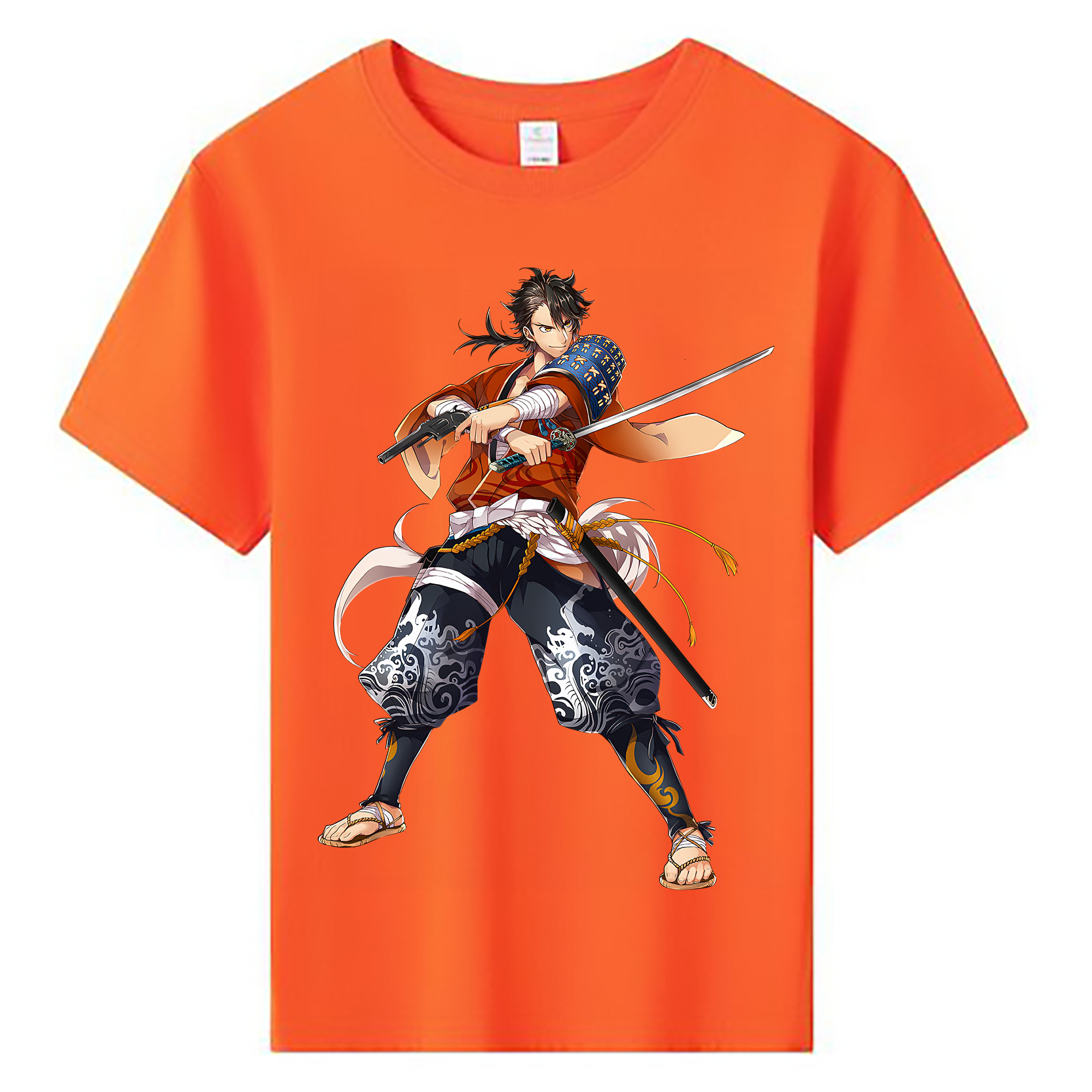 （画像用） 刀剣乱舞 Touken Ranbu 綿100％キッズTシャツ（フロントプリント）