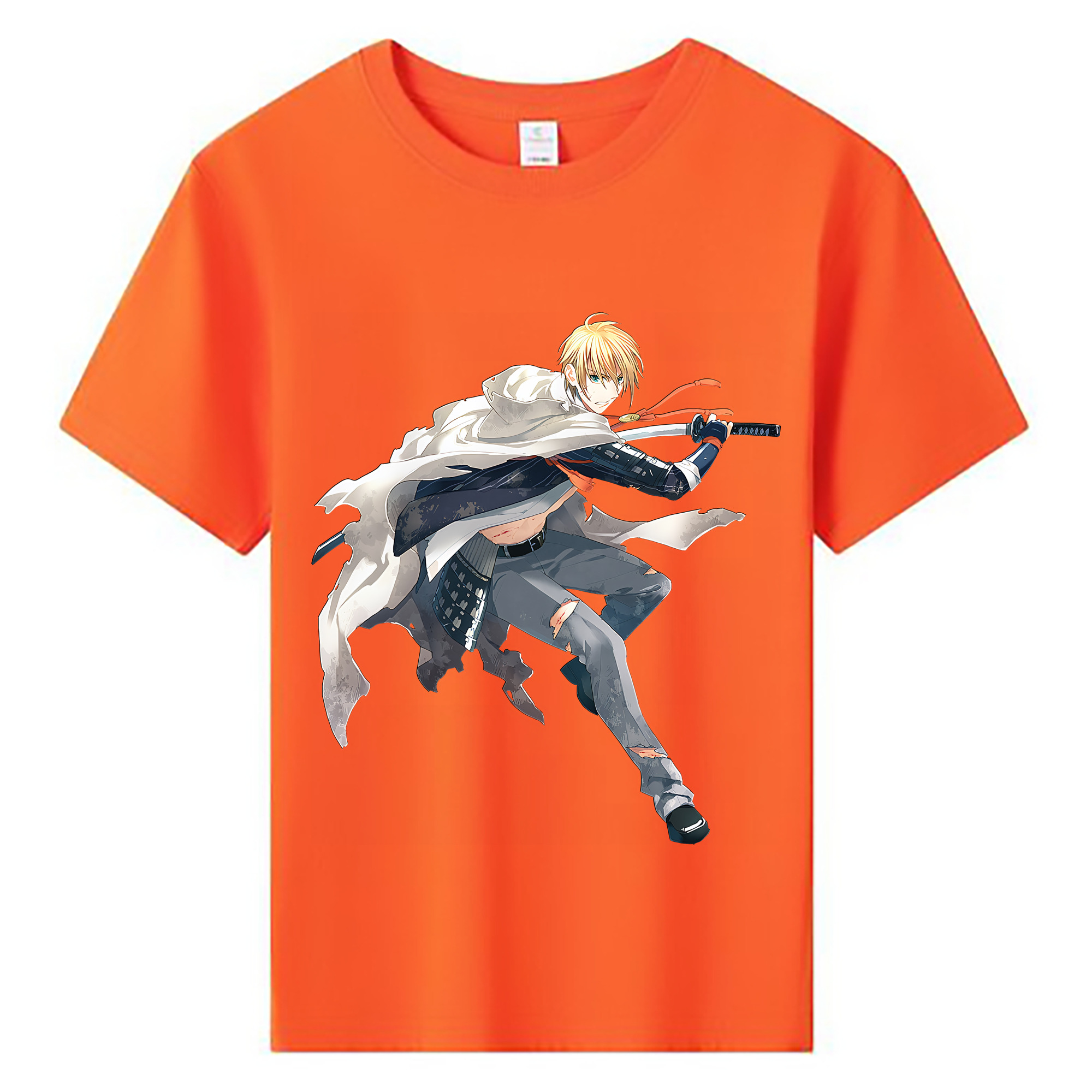 （画像用） 刀剣乱舞 Touken Ranbu 綿100％キッズTシャツ（フロントプリント）