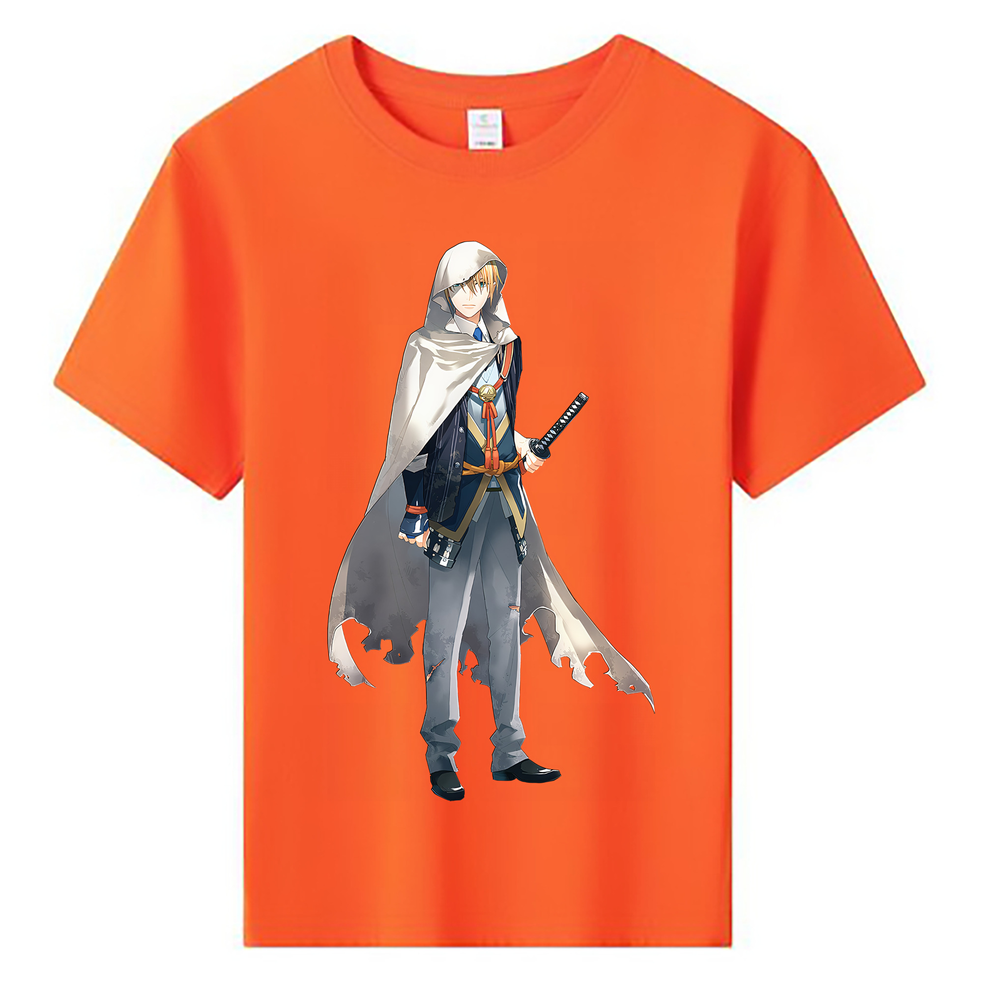 （画像用） 刀剣乱舞 Touken Ranbu 綿100％キッズTシャツ（フロントプリント）