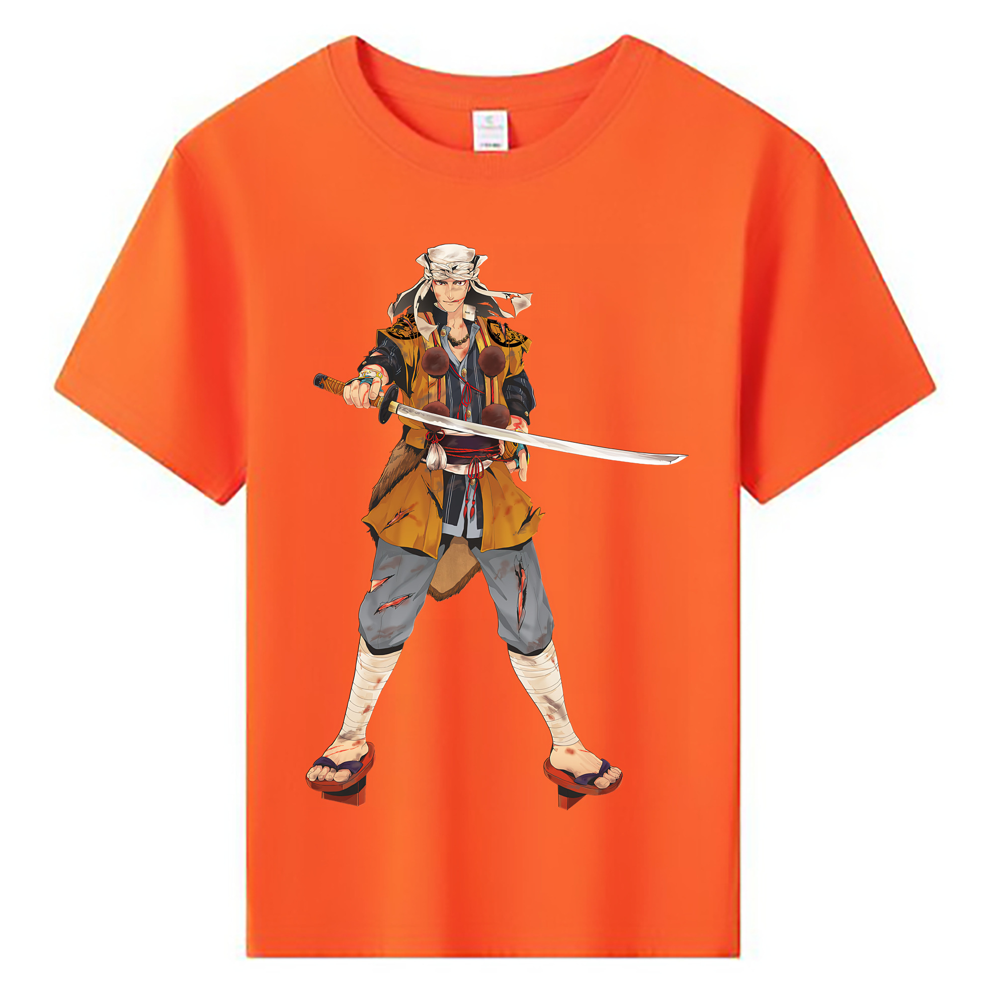 （画像用） 刀剣乱舞 Touken Ranbu 綿100％キッズTシャツ（フロントプリント）