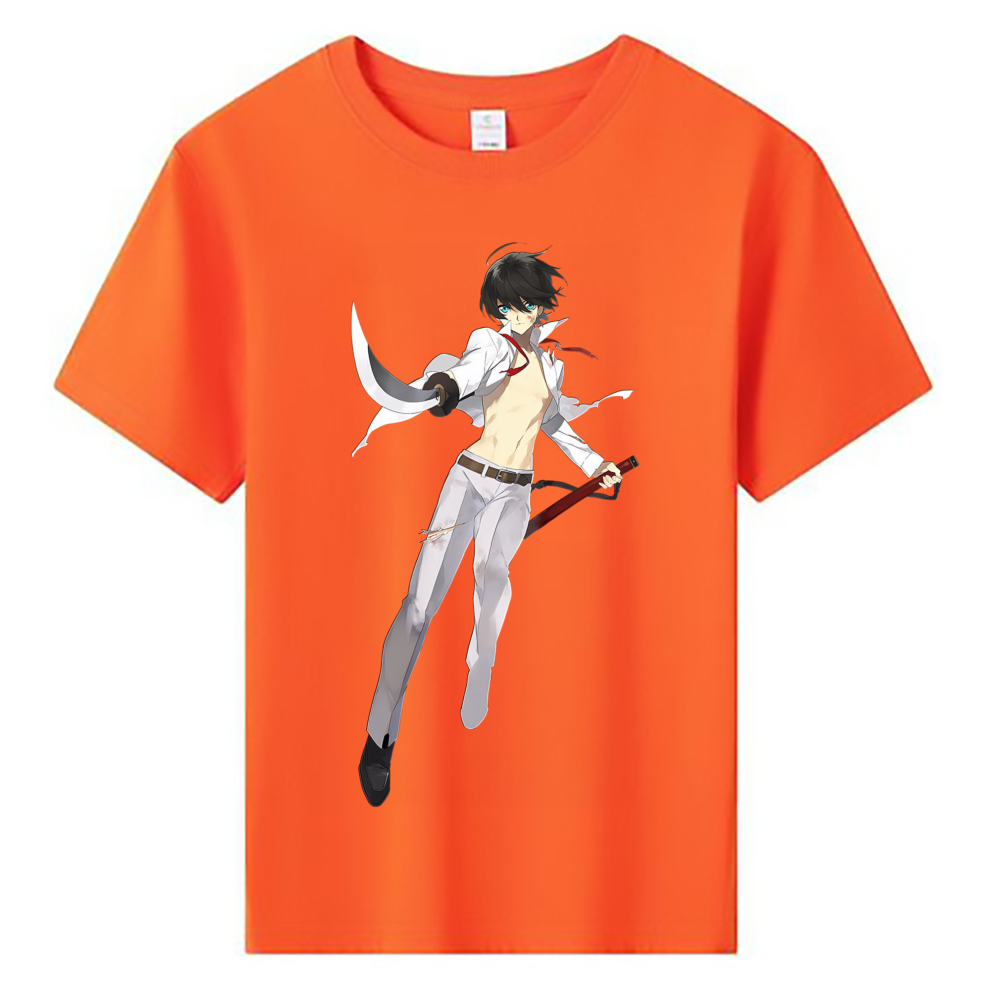 （画像用） 刀剣乱舞 Touken Ranbu 綿100％キッズTシャツ（フロントプリント）