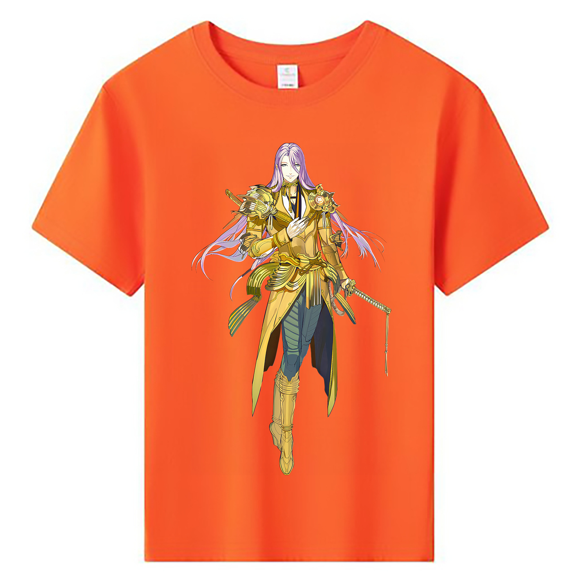 （画像用） 刀剣乱舞 Touken Ranbu 綿100％キッズTシャツ（フロントプリント）