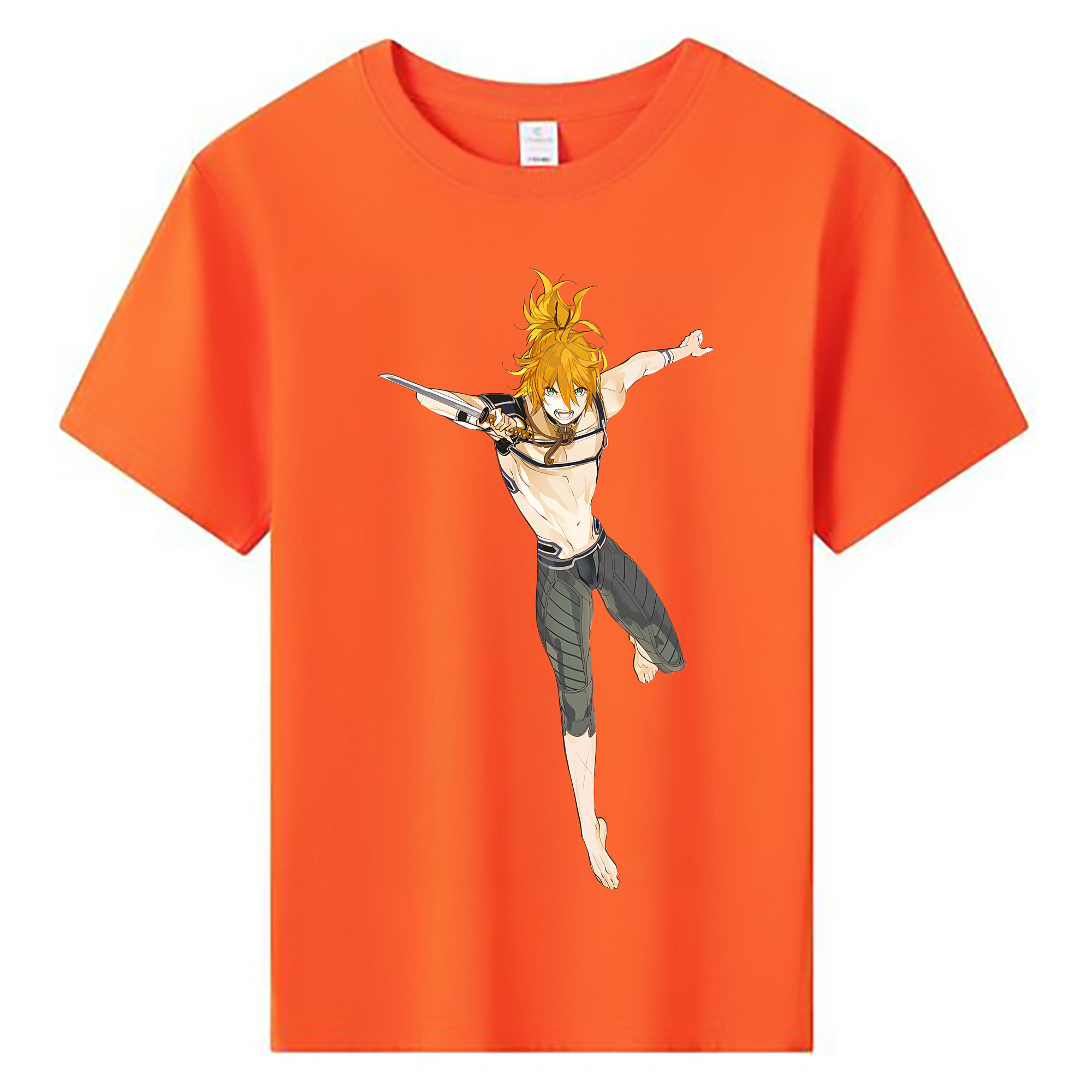 （画像用） 刀剣乱舞 Touken Ranbu 綿100％キッズTシャツ（フロントプリント）