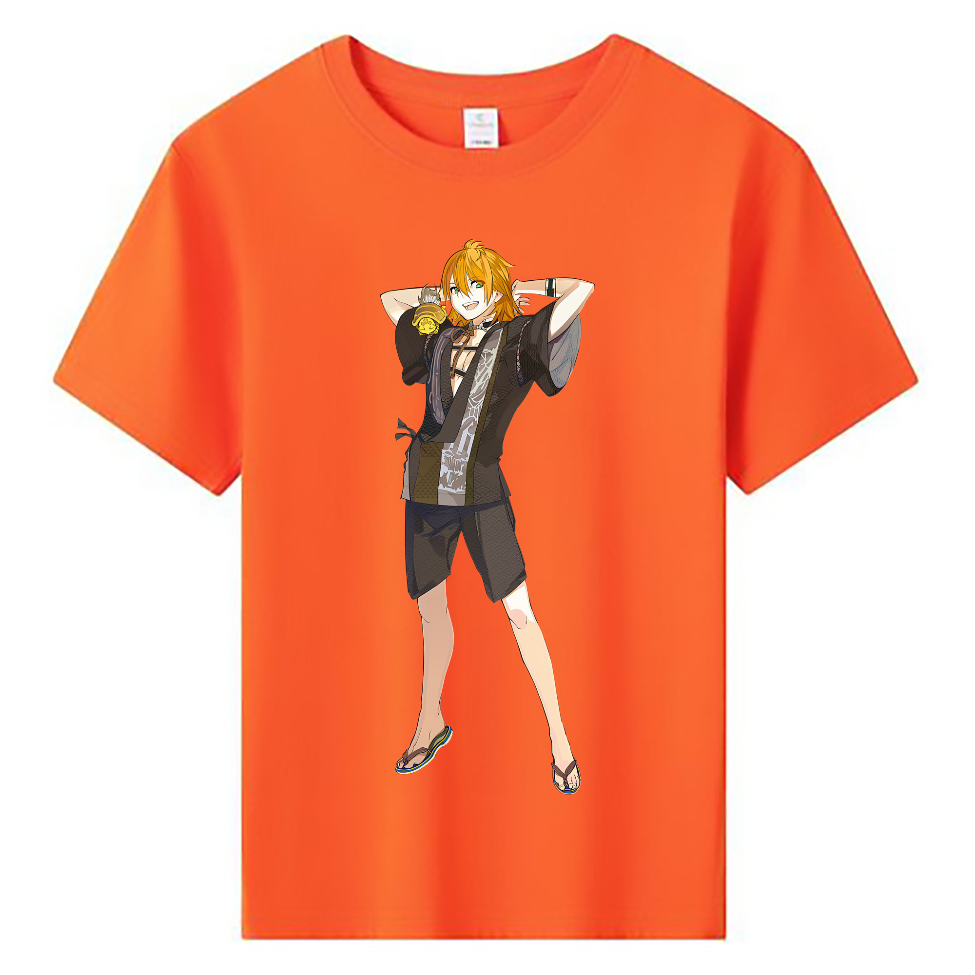 （画像用） 刀剣乱舞 Touken Ranbu 綿100％キッズTシャツ（フロントプリント）