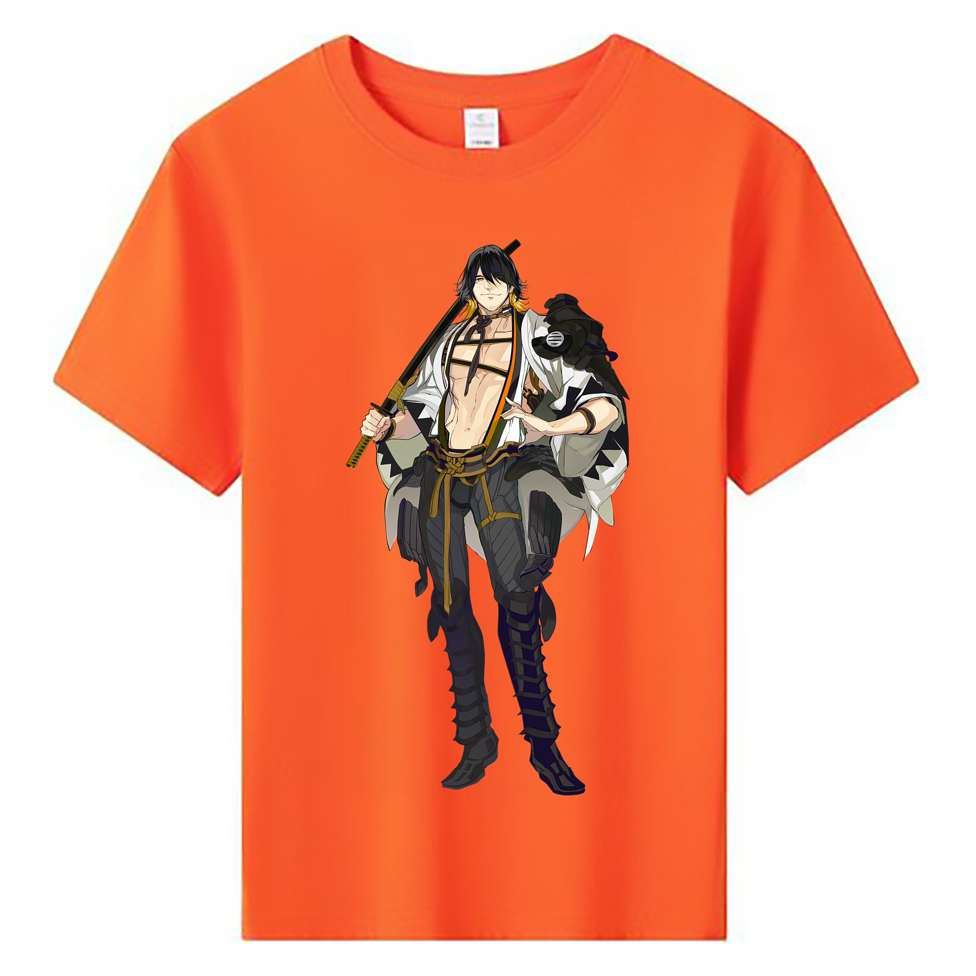 （画像用） 刀剣乱舞 Touken Ranbu 綿100％キッズTシャツ（フロントプリント）