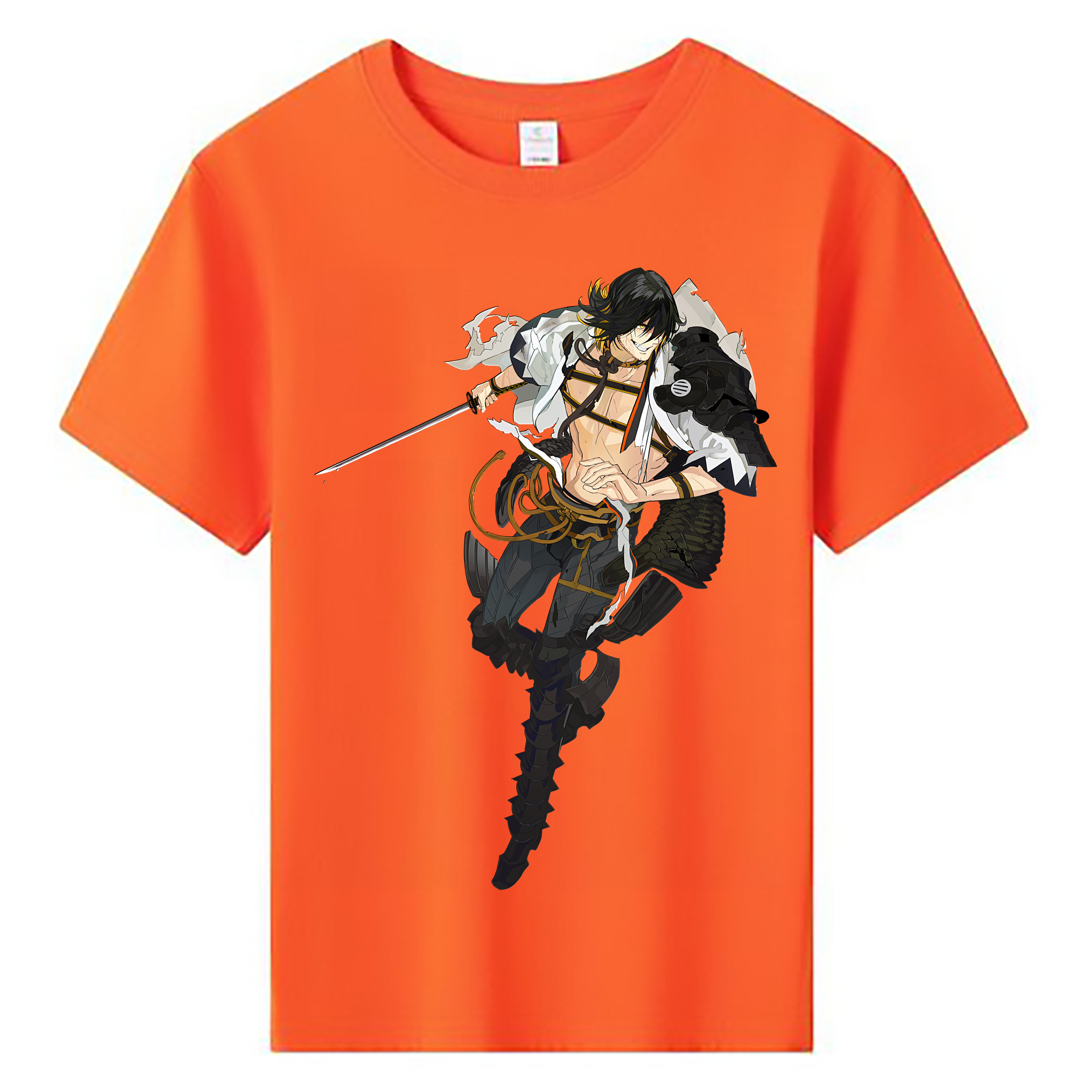 （画像用） 刀剣乱舞 Touken Ranbu 綿100％キッズTシャツ（フロントプリント）