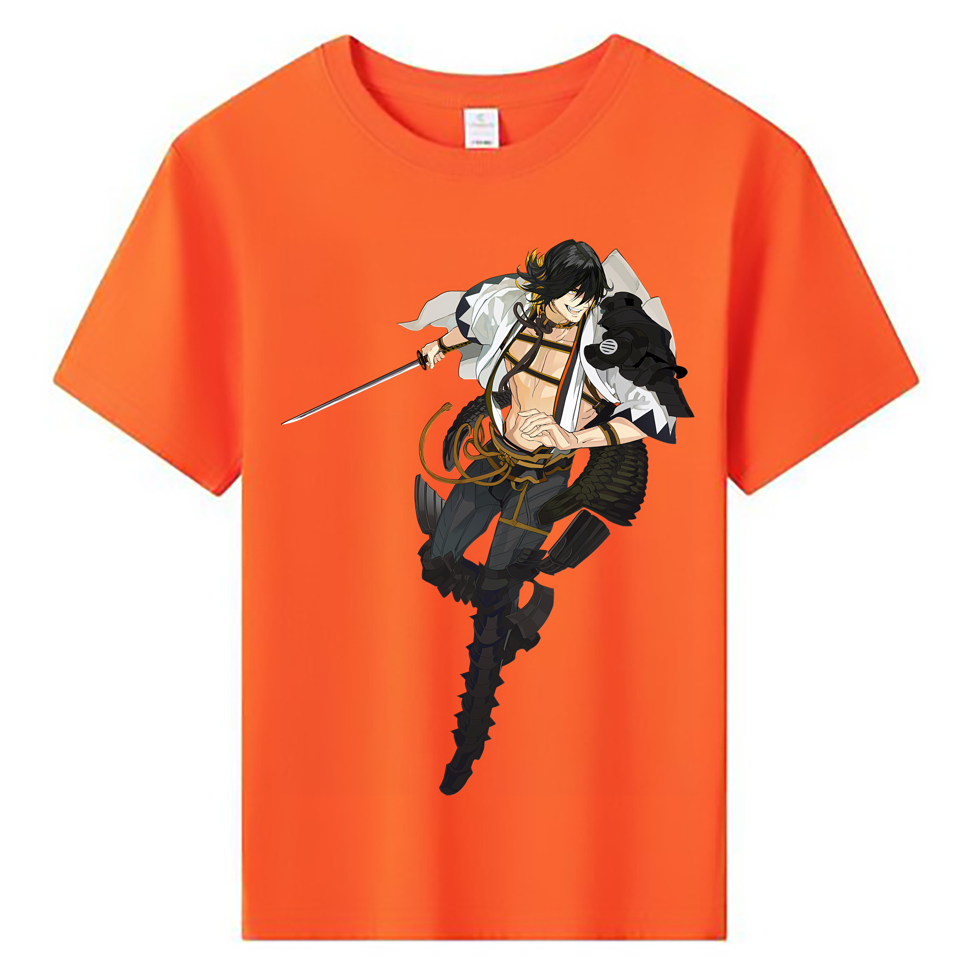 （画像用） 刀剣乱舞 Touken Ranbu 綿100％キッズTシャツ（フロントプリント）