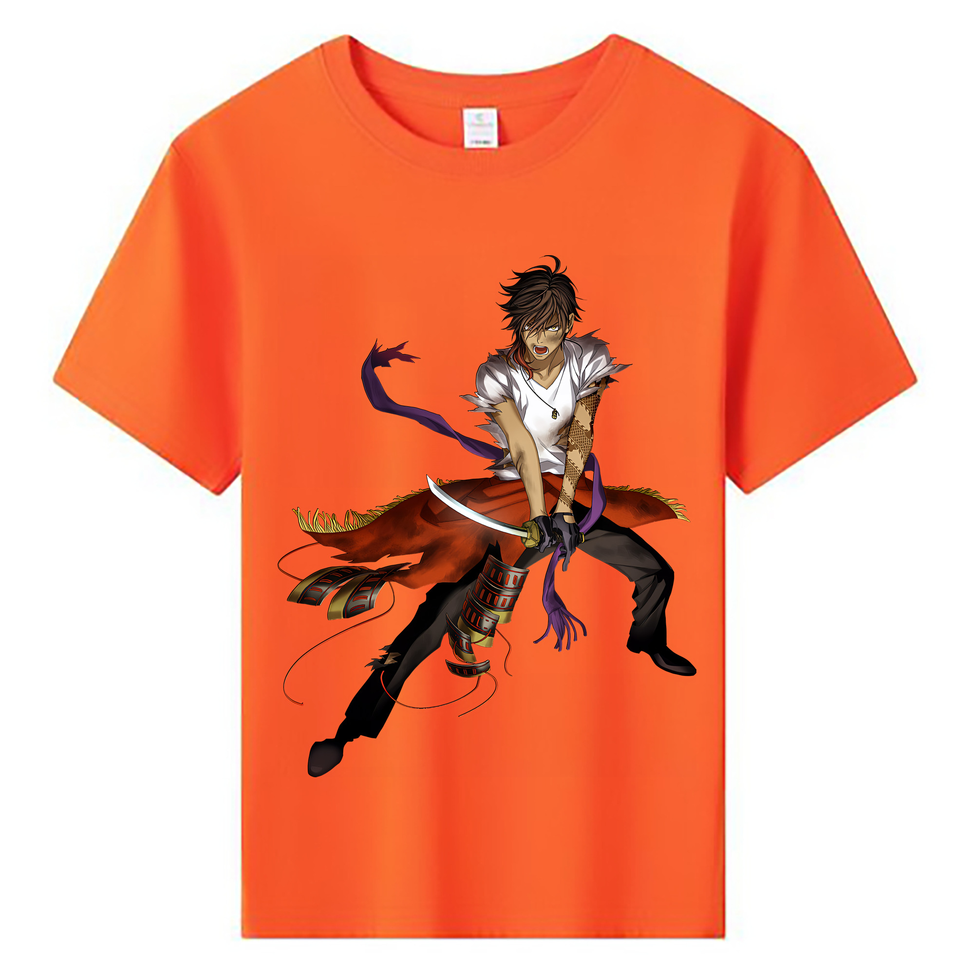（画像用） 刀剣乱舞 Touken Ranbu 綿100％キッズTシャツ（フロントプリント）