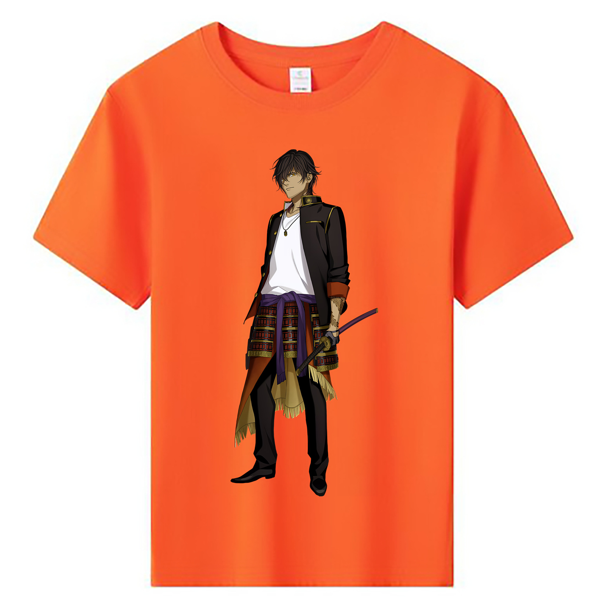 （画像用） 刀剣乱舞 Touken Ranbu 綿100％キッズTシャツ（フロントプリント）
