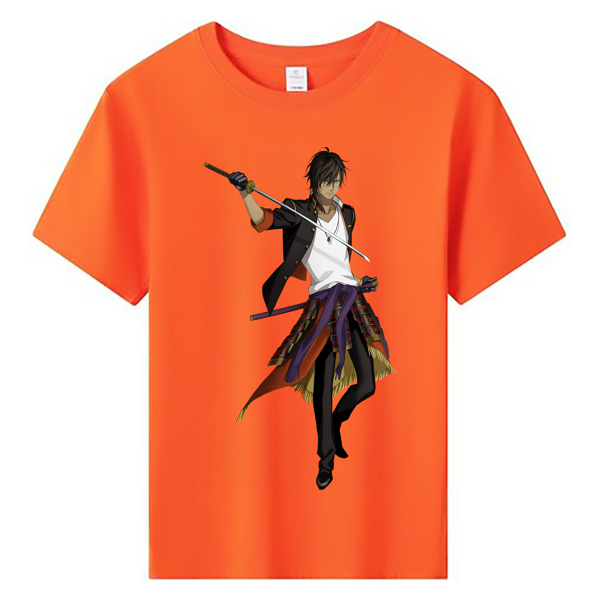 （画像用） 刀剣乱舞 Touken Ranbu 綿100％キッズTシャツ（フロントプリント）