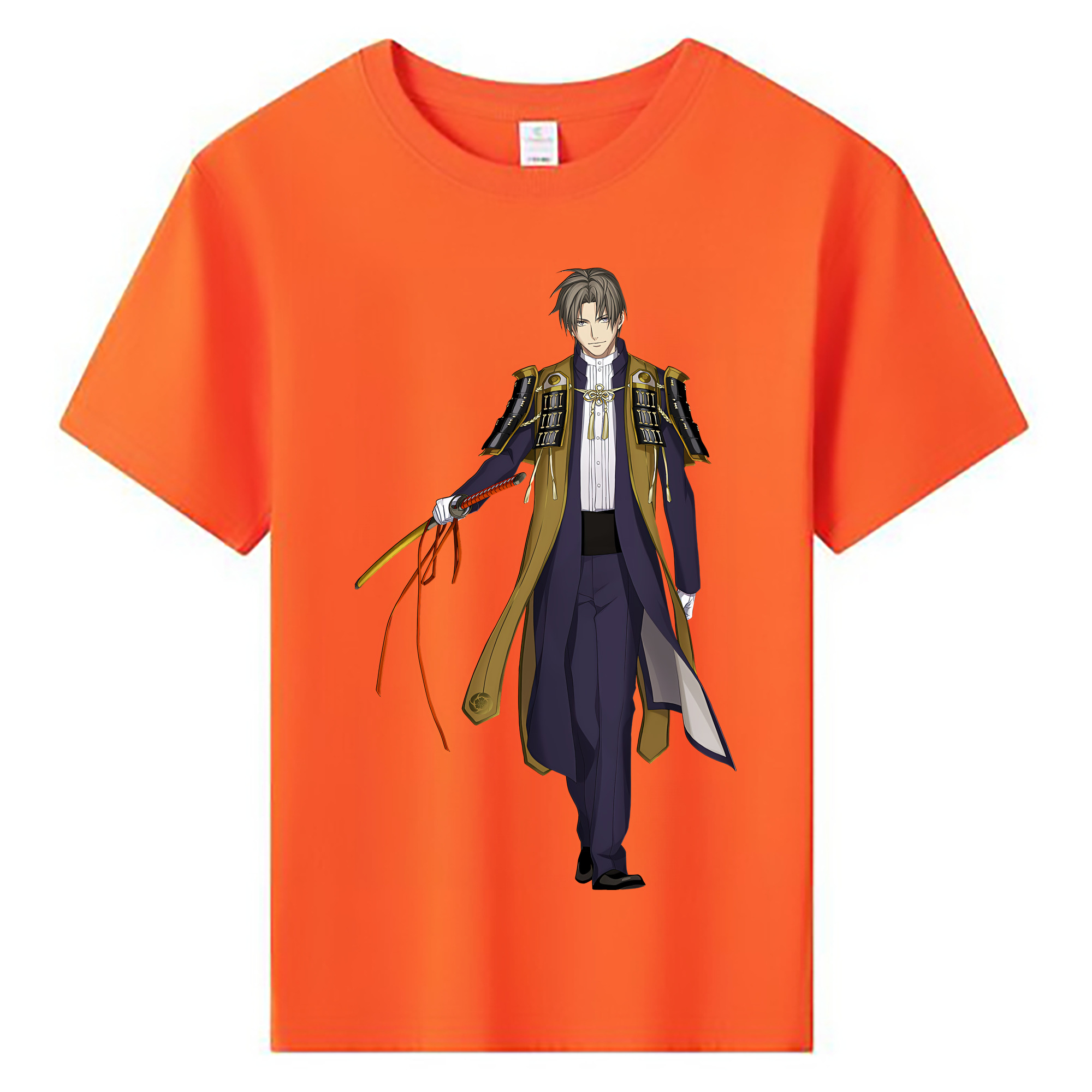 （画像用） 刀剣乱舞 Touken Ranbu 綿100％キッズTシャツ（フロントプリント）