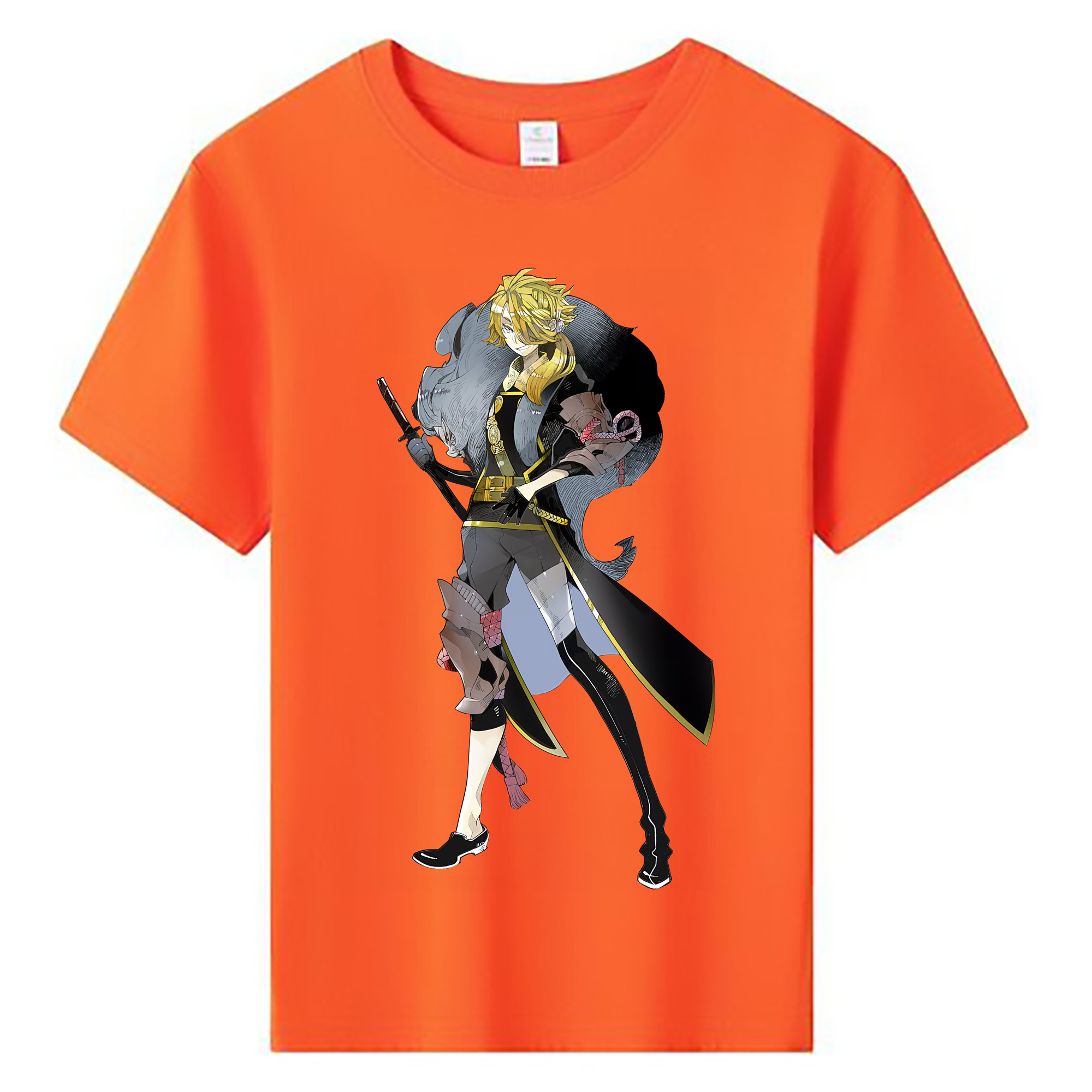 （画像用） 刀剣乱舞 Touken Ranbu 綿100％キッズTシャツ（フロントプリント）