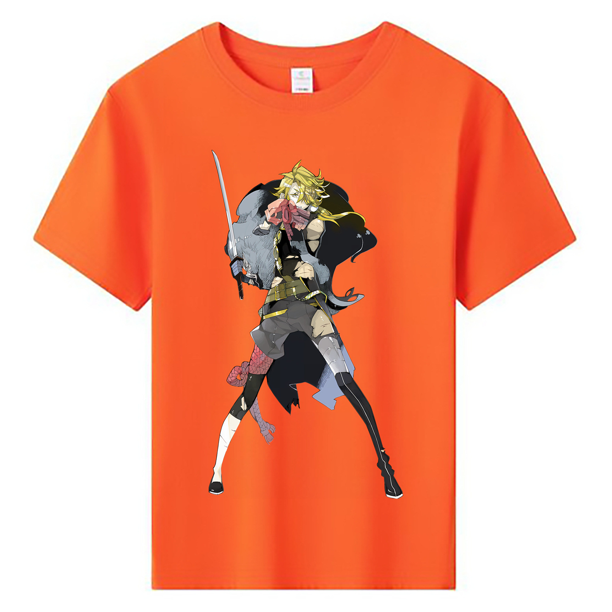 （画像用） 刀剣乱舞 Touken Ranbu 綿100％キッズTシャツ（フロントプリント）