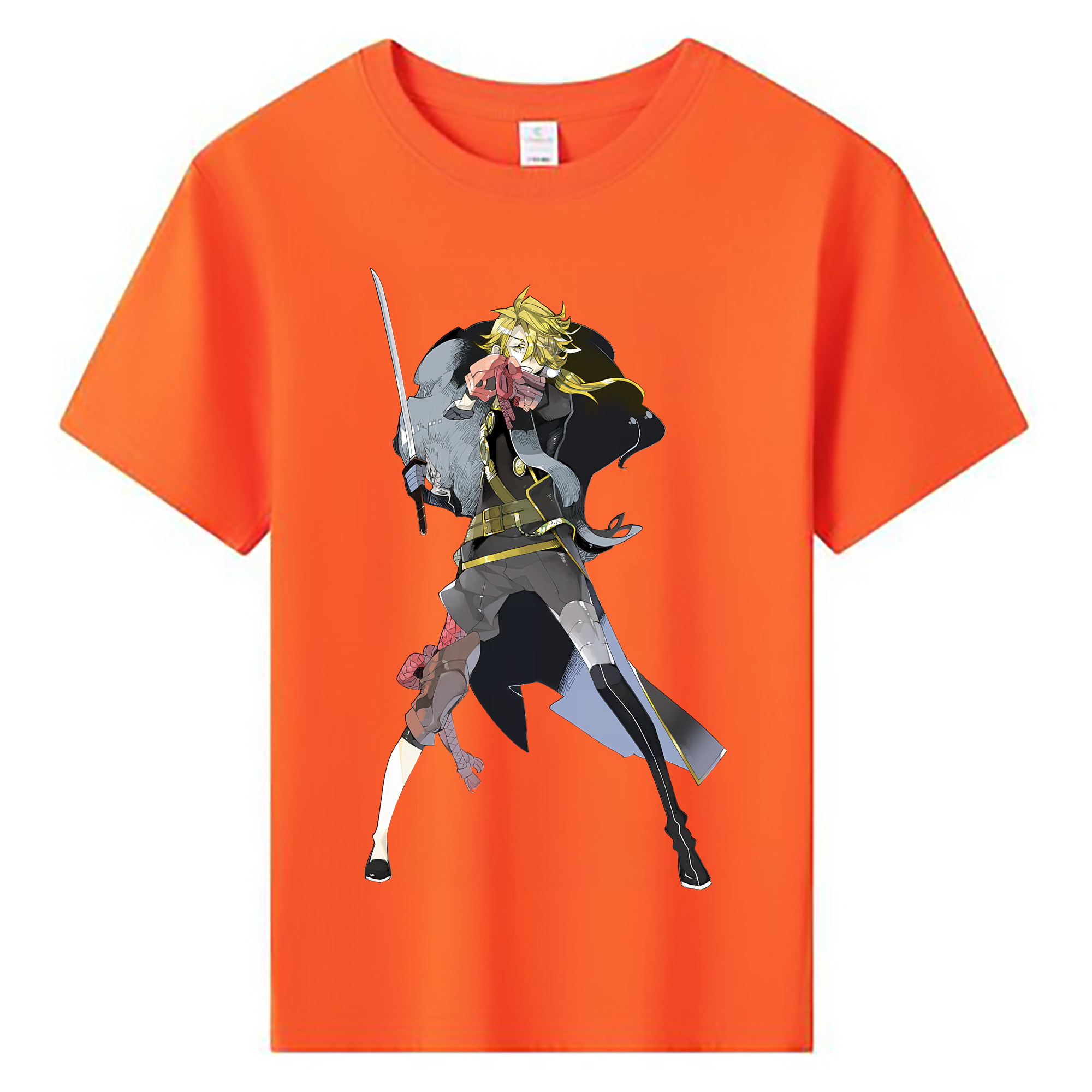 （画像用） 刀剣乱舞 Touken Ranbu 綿100％キッズTシャツ（フロントプリント）