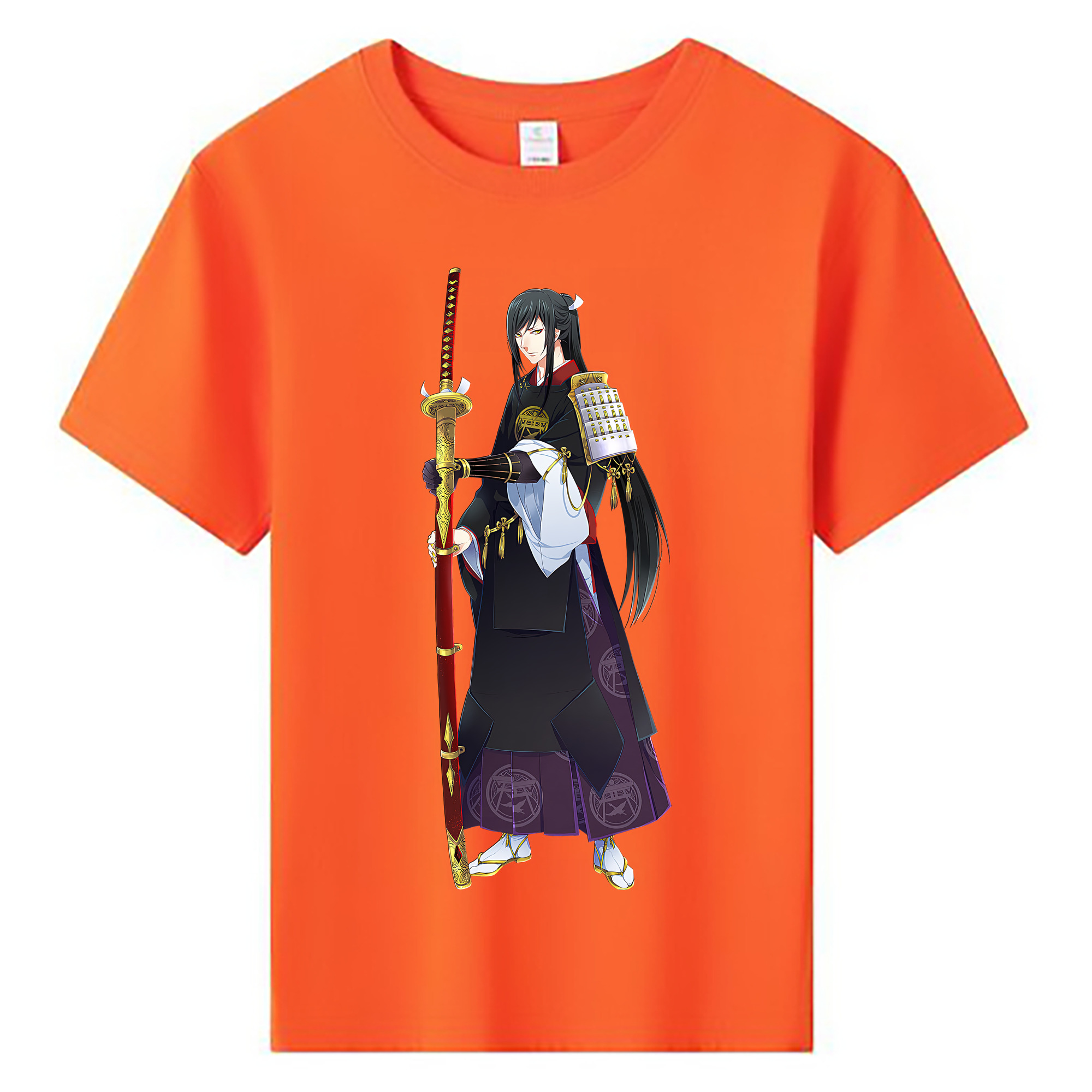 （画像用） 刀剣乱舞 Touken Ranbu 綿100％キッズTシャツ（フロントプリント）