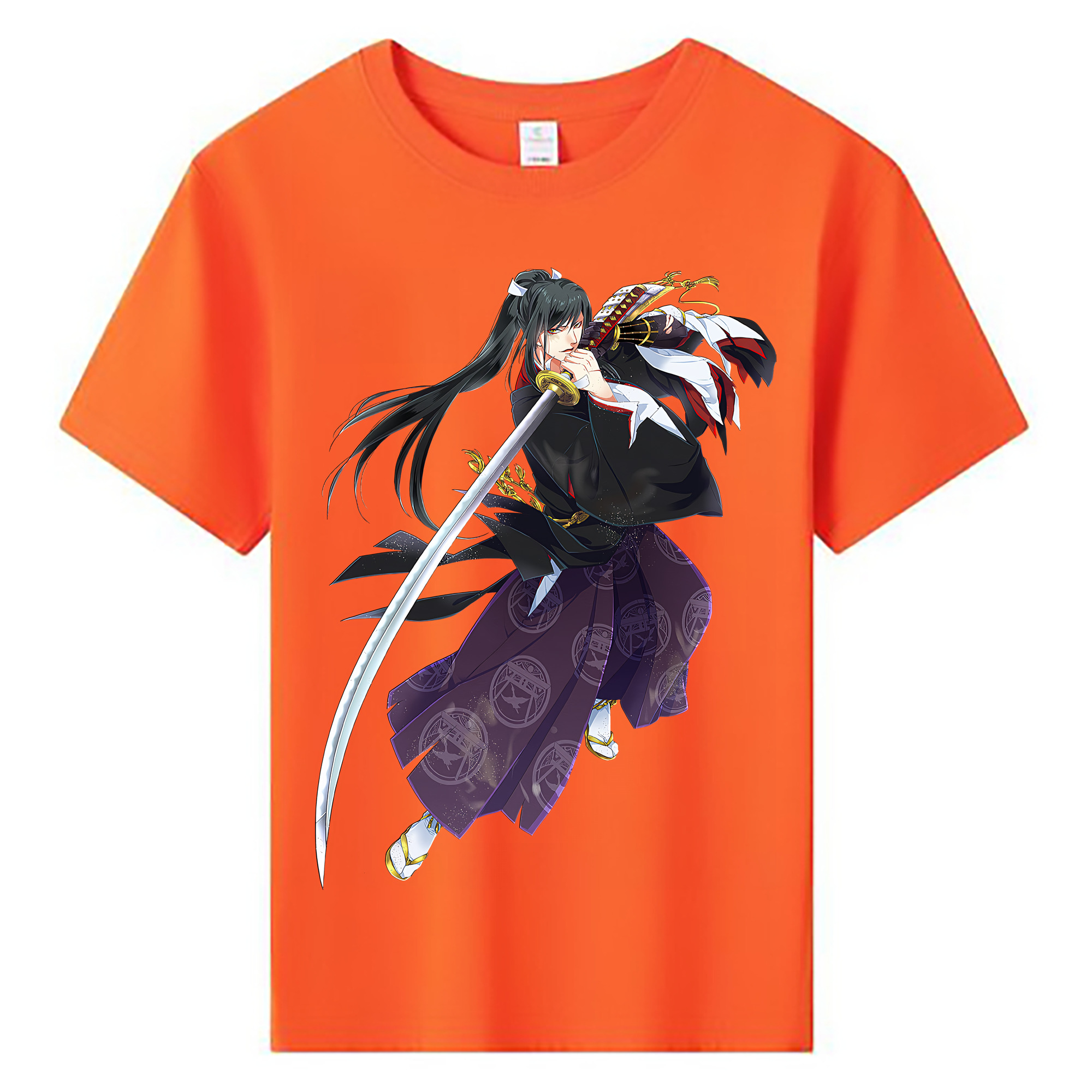 （画像用） 刀剣乱舞 Touken Ranbu 綿100％キッズTシャツ（フロントプリント）