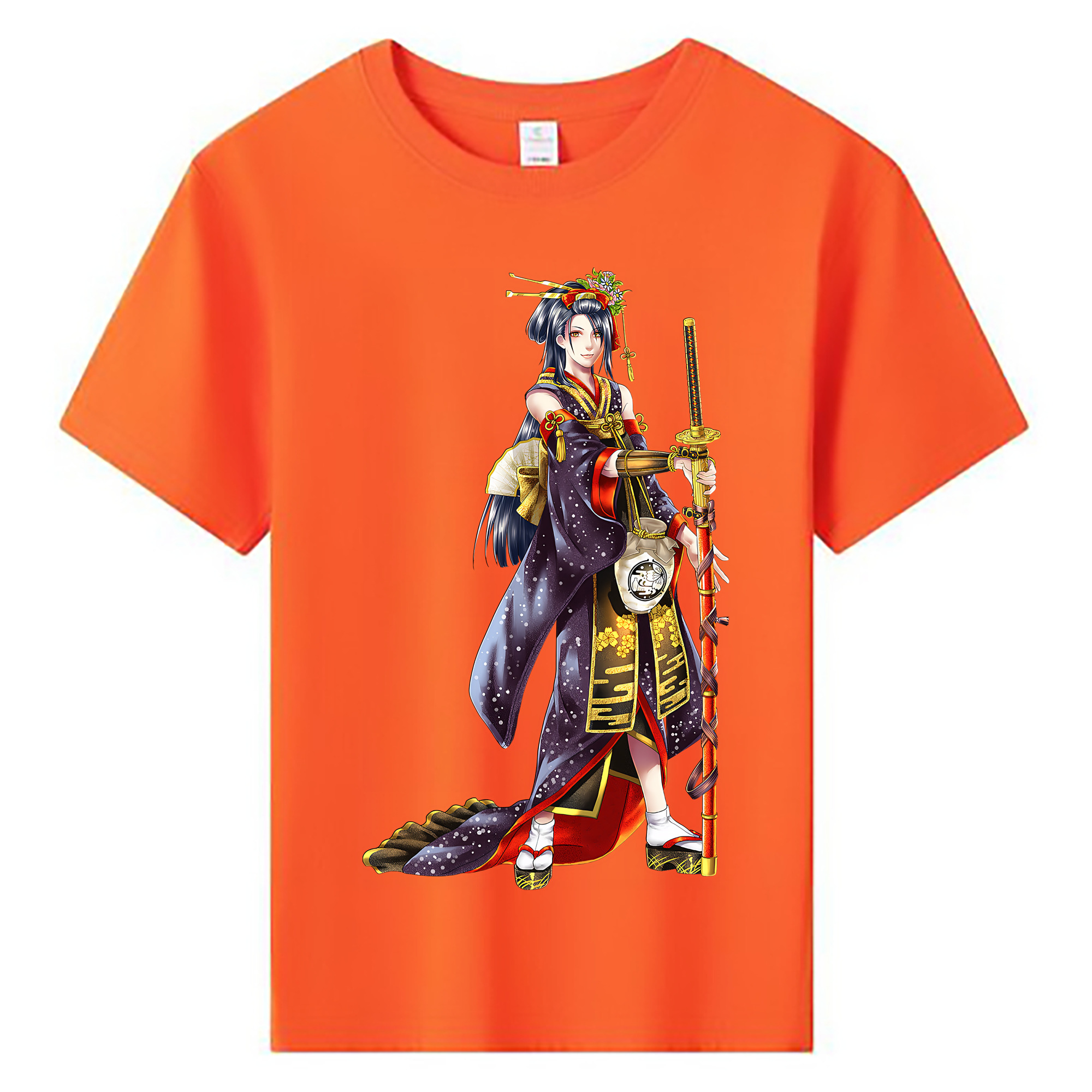 （画像用） 刀剣乱舞 Touken Ranbu 綿100％キッズTシャツ（フロントプリント）