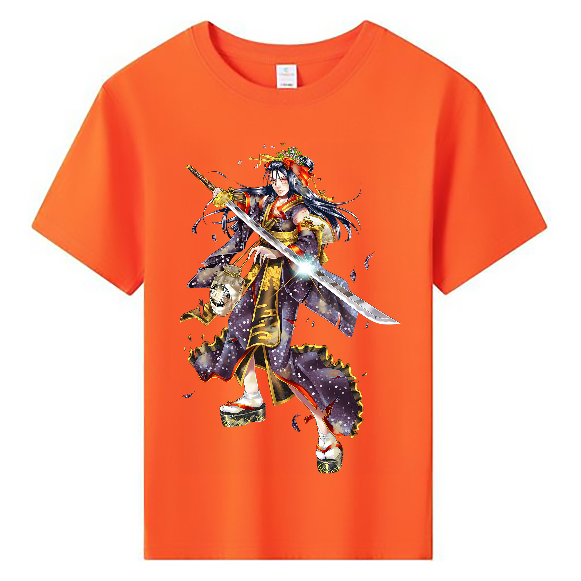 （画像用） 刀剣乱舞 Touken Ranbu 綿100％キッズTシャツ（フロントプリント）