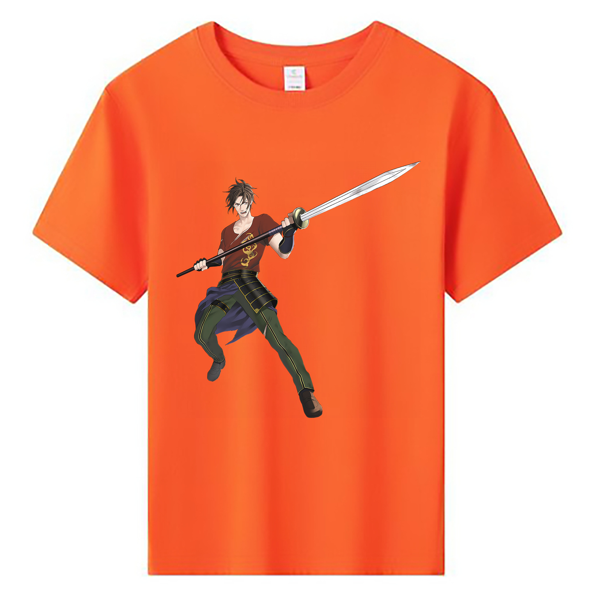 （画像用） 刀剣乱舞 Touken Ranbu 綿100％キッズTシャツ（フロントプリント）