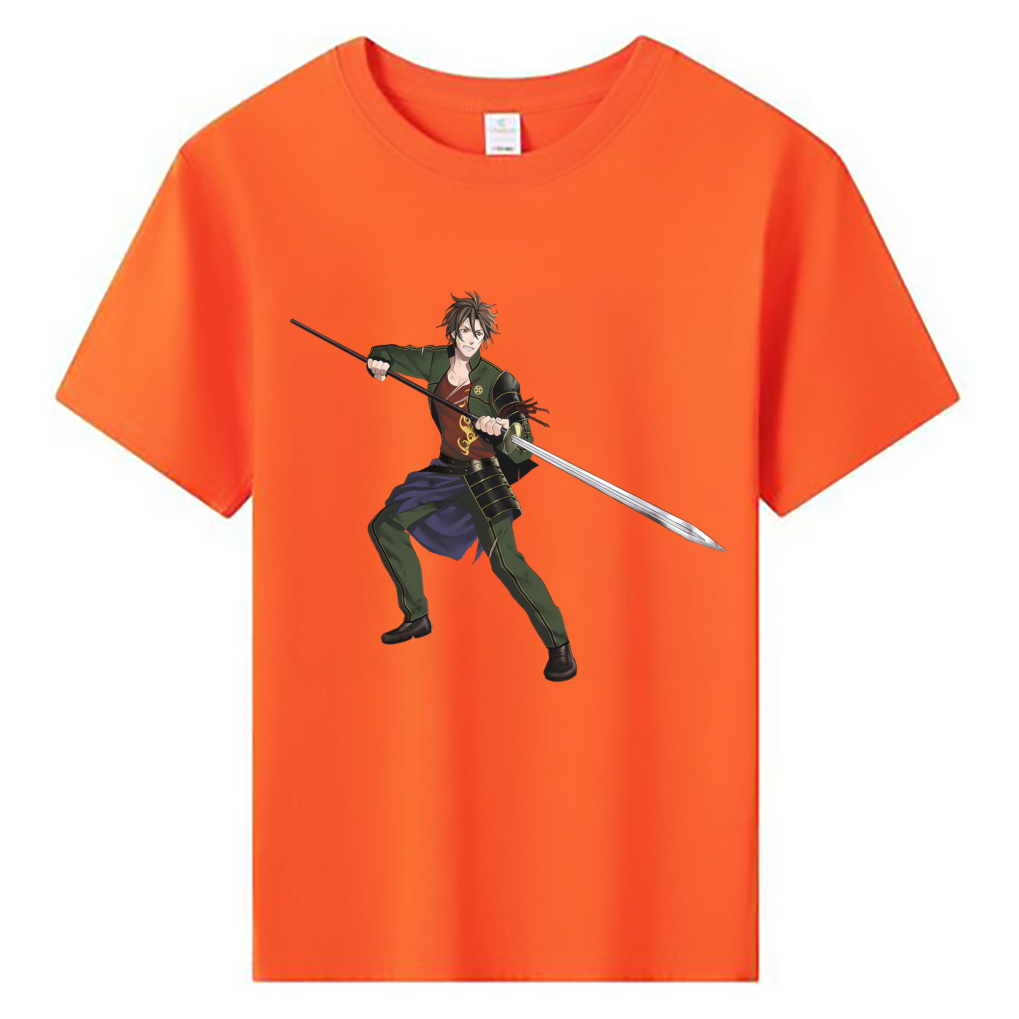 （画像用） 刀剣乱舞 Touken Ranbu 綿100％キッズTシャツ（フロントプリント）
