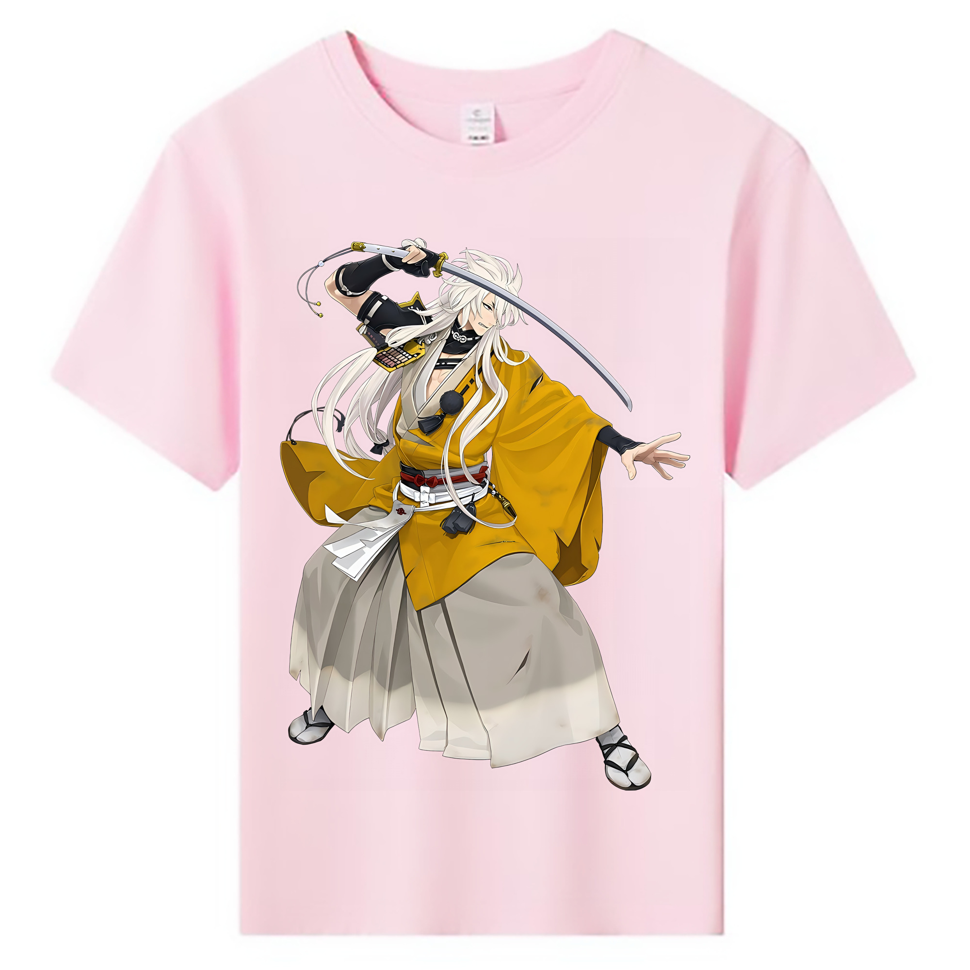 （画像用） 刀剣乱舞 Touken Ranbu 綿100％キッズTシャツ（フロントプリント）