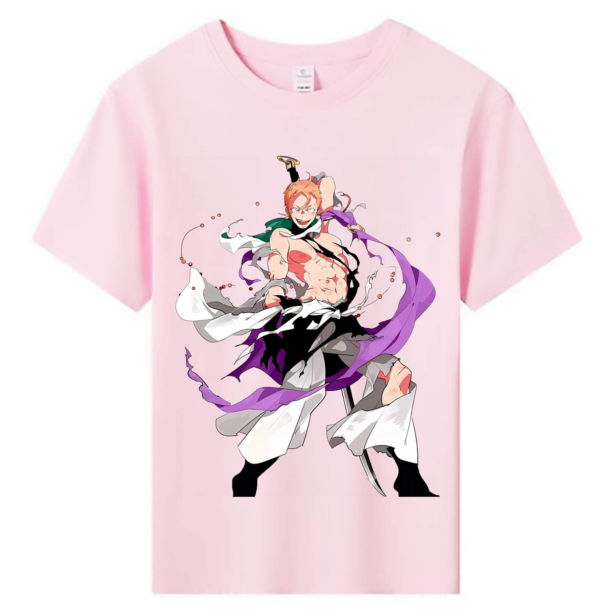（画像用） 刀剣乱舞 Touken Ranbu 綿100％キッズTシャツ（フロントプリント）