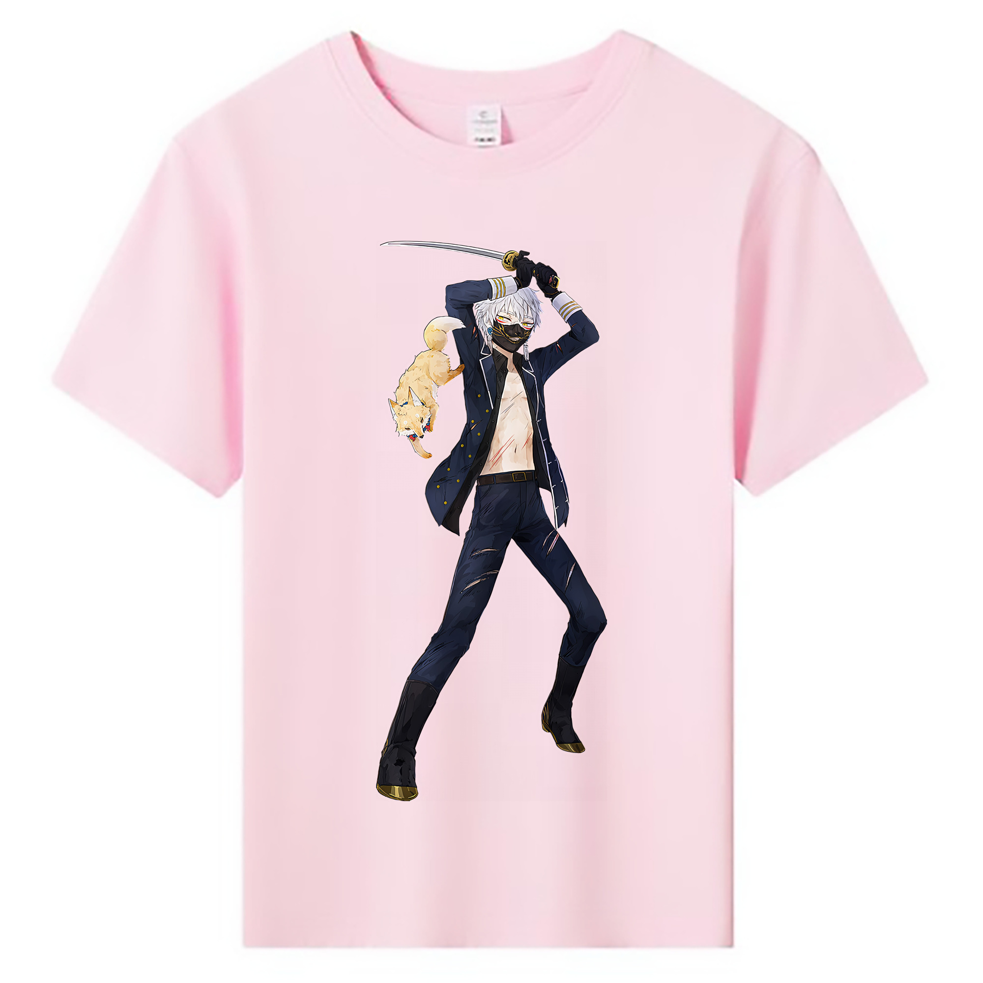 （画像用） 刀剣乱舞 Touken Ranbu 綿100％キッズTシャツ（フロントプリント）