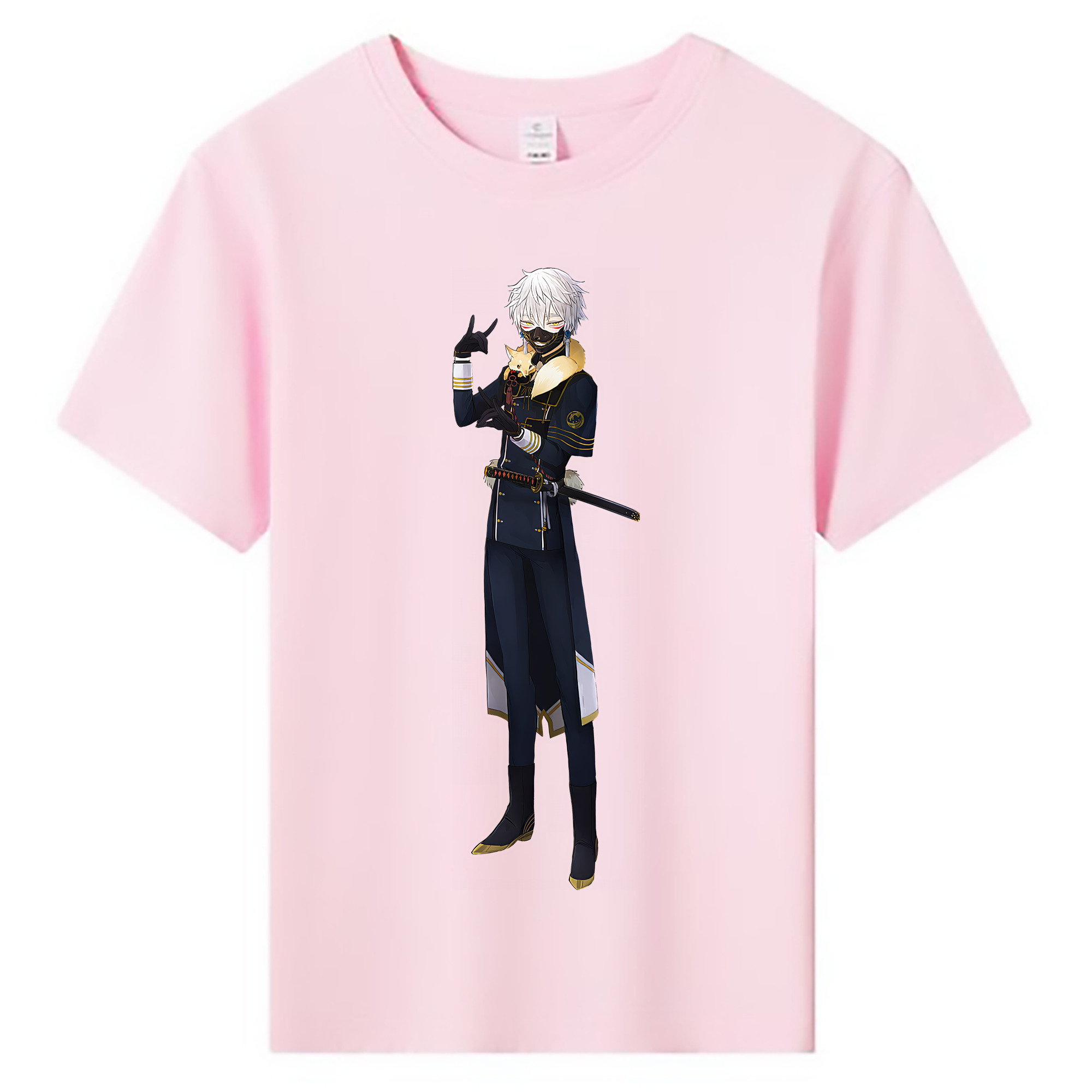 （画像用） 刀剣乱舞 Touken Ranbu 綿100％キッズTシャツ（フロントプリント）