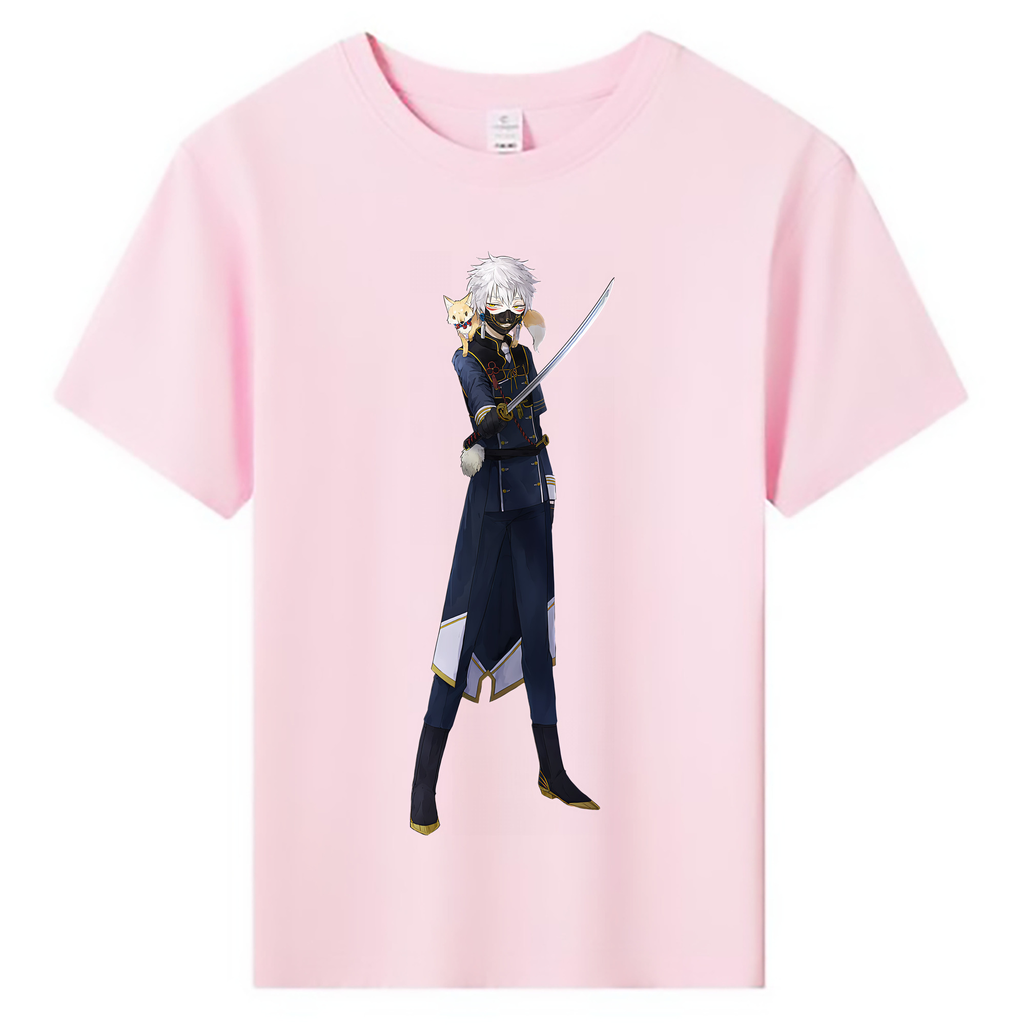 （画像用） 刀剣乱舞 Touken Ranbu 綿100％キッズTシャツ（フロントプリント）