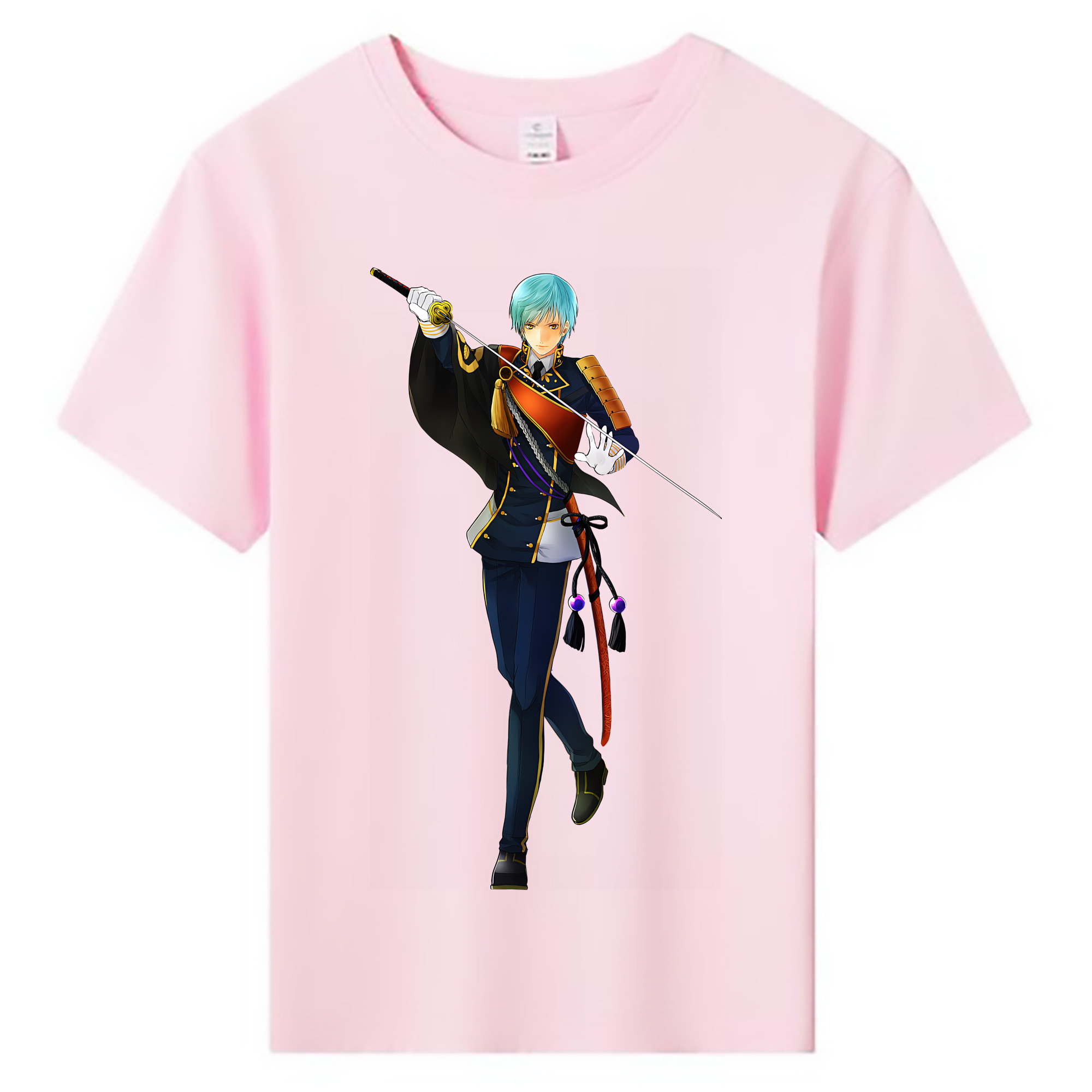 （画像用） 刀剣乱舞 Touken Ranbu 綿100％キッズTシャツ（フロントプリント）