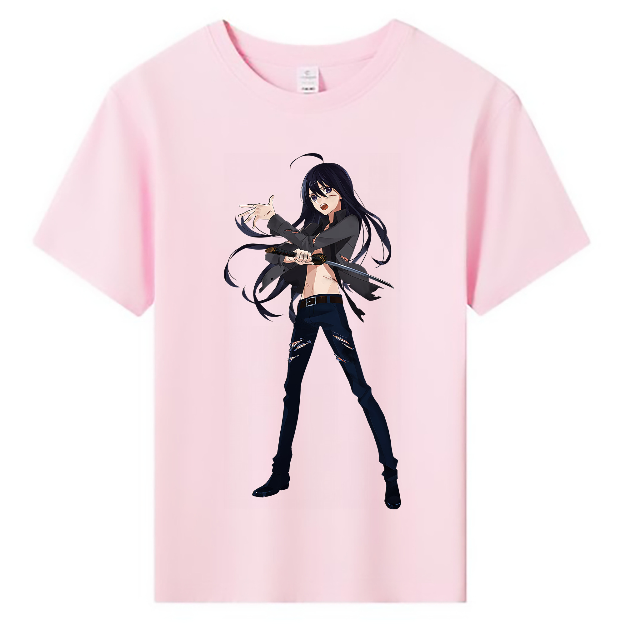 （画像用） 刀剣乱舞 Touken Ranbu 綿100％キッズTシャツ（フロントプリント）