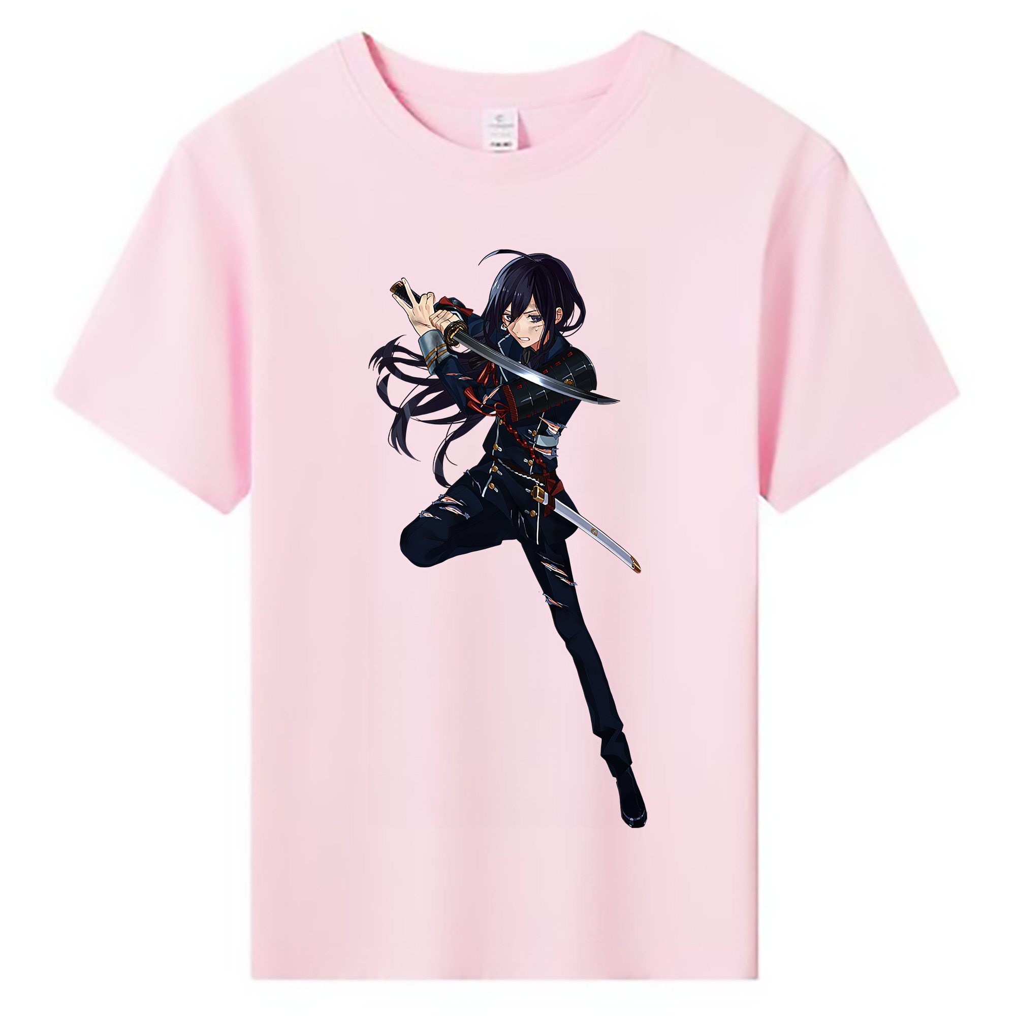（画像用） 刀剣乱舞 Touken Ranbu 綿100％キッズTシャツ（フロントプリント）