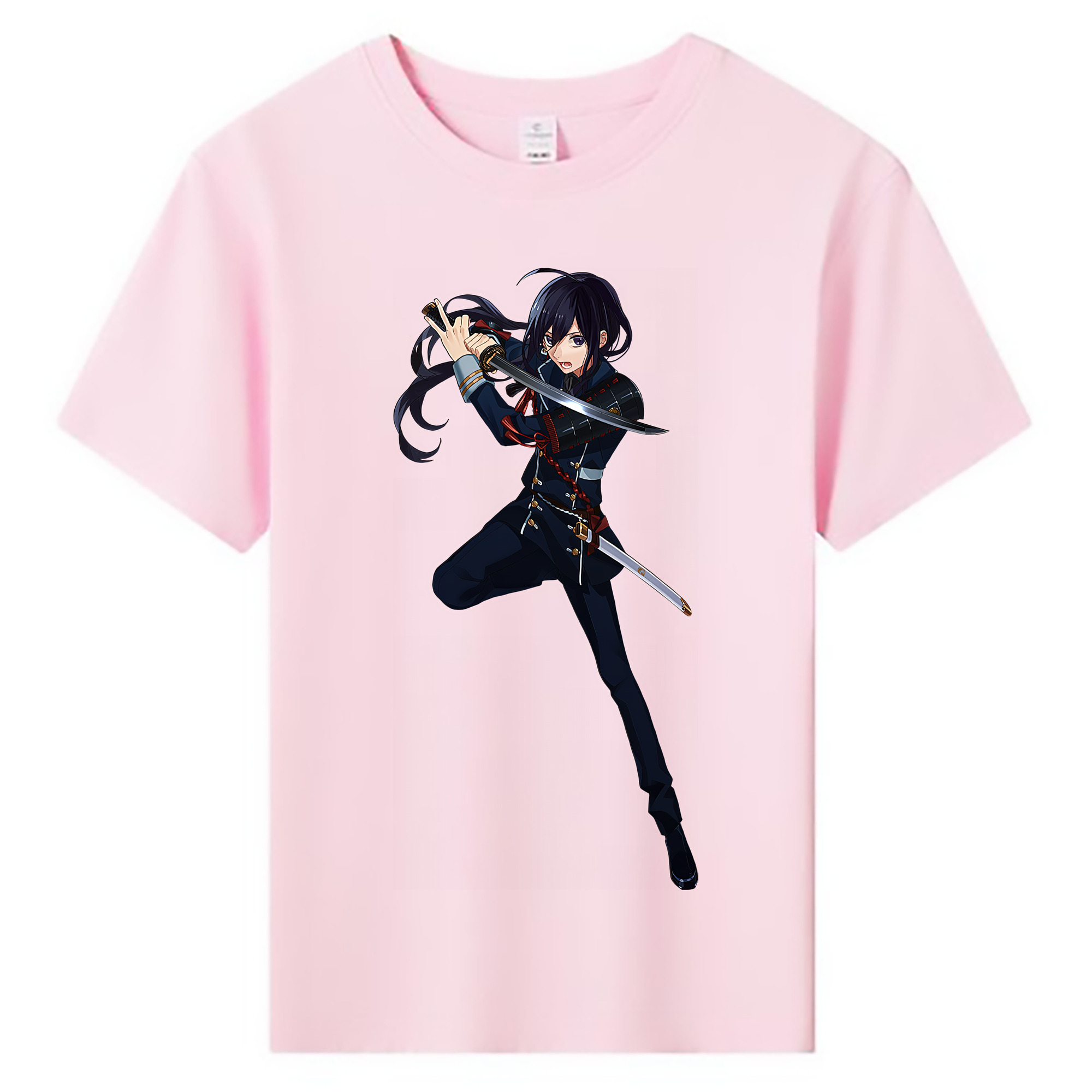 （画像用） 刀剣乱舞 Touken Ranbu 綿100％キッズTシャツ（フロントプリント）