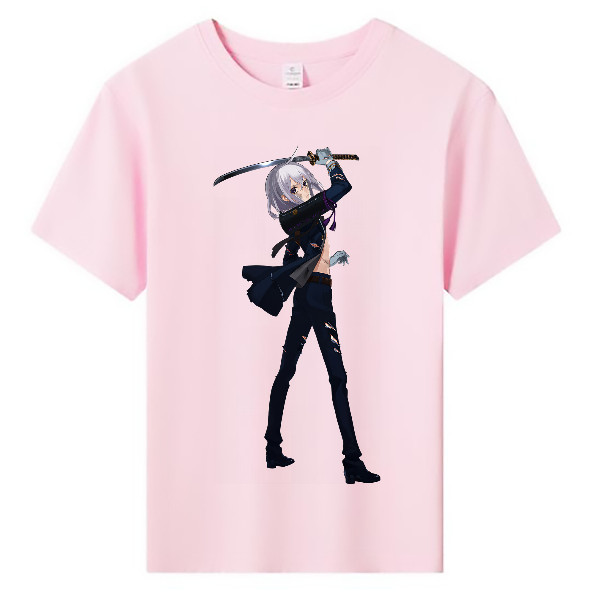 （画像用） 刀剣乱舞 Touken Ranbu 綿100％キッズTシャツ（フロントプリント）