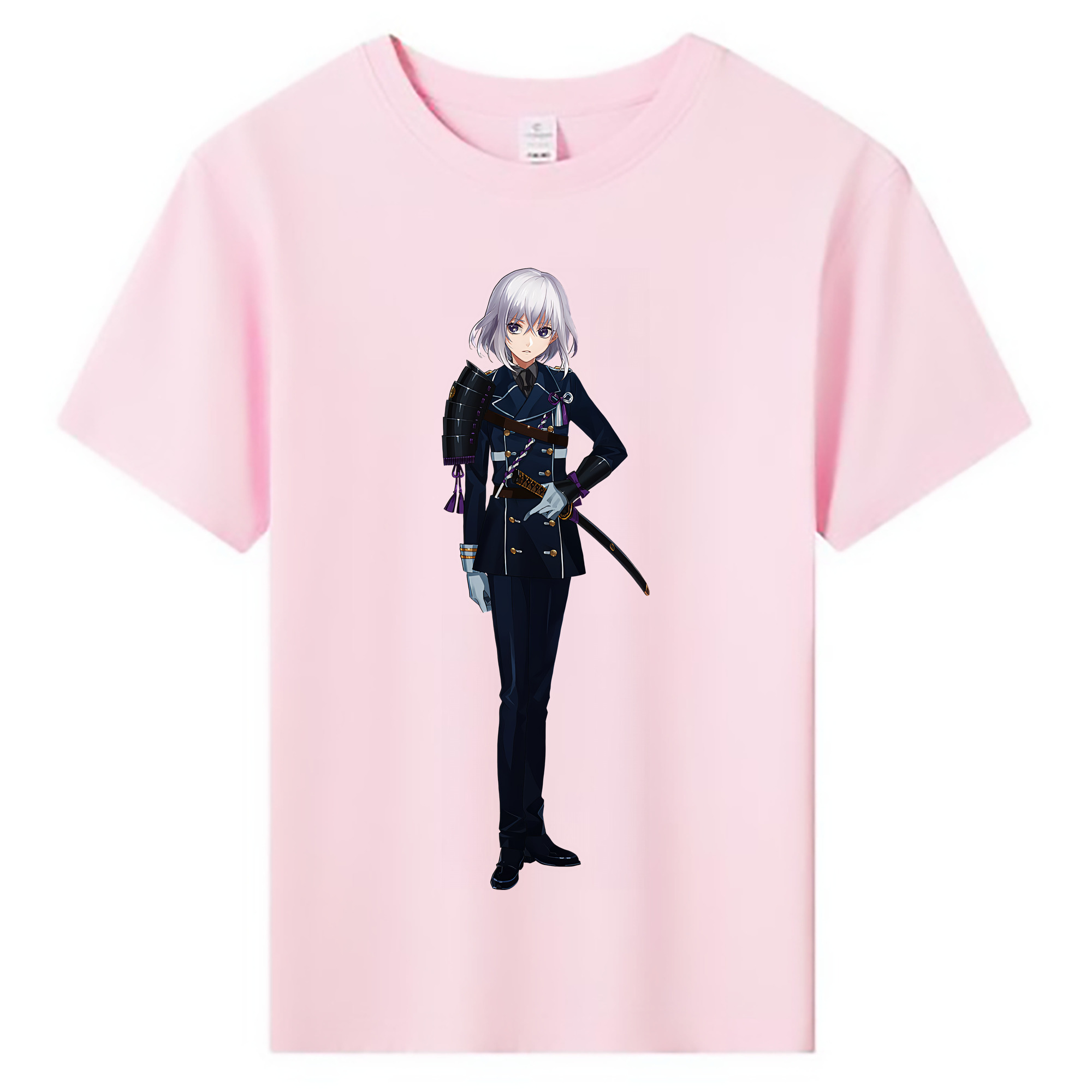 （画像用） 刀剣乱舞 Touken Ranbu 綿100％キッズTシャツ（フロントプリント）