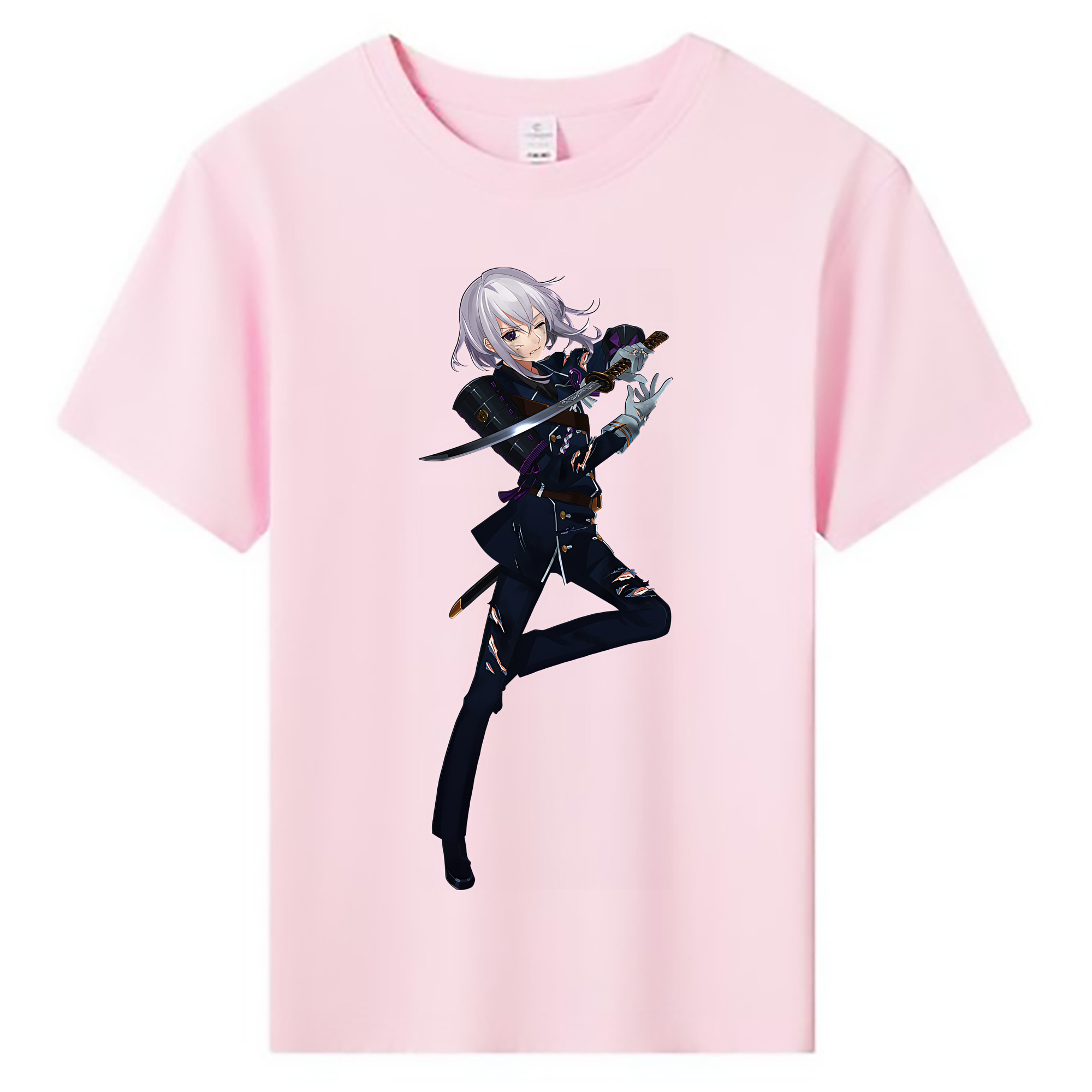 （画像用） 刀剣乱舞 Touken Ranbu 綿100％キッズTシャツ（フロントプリント）