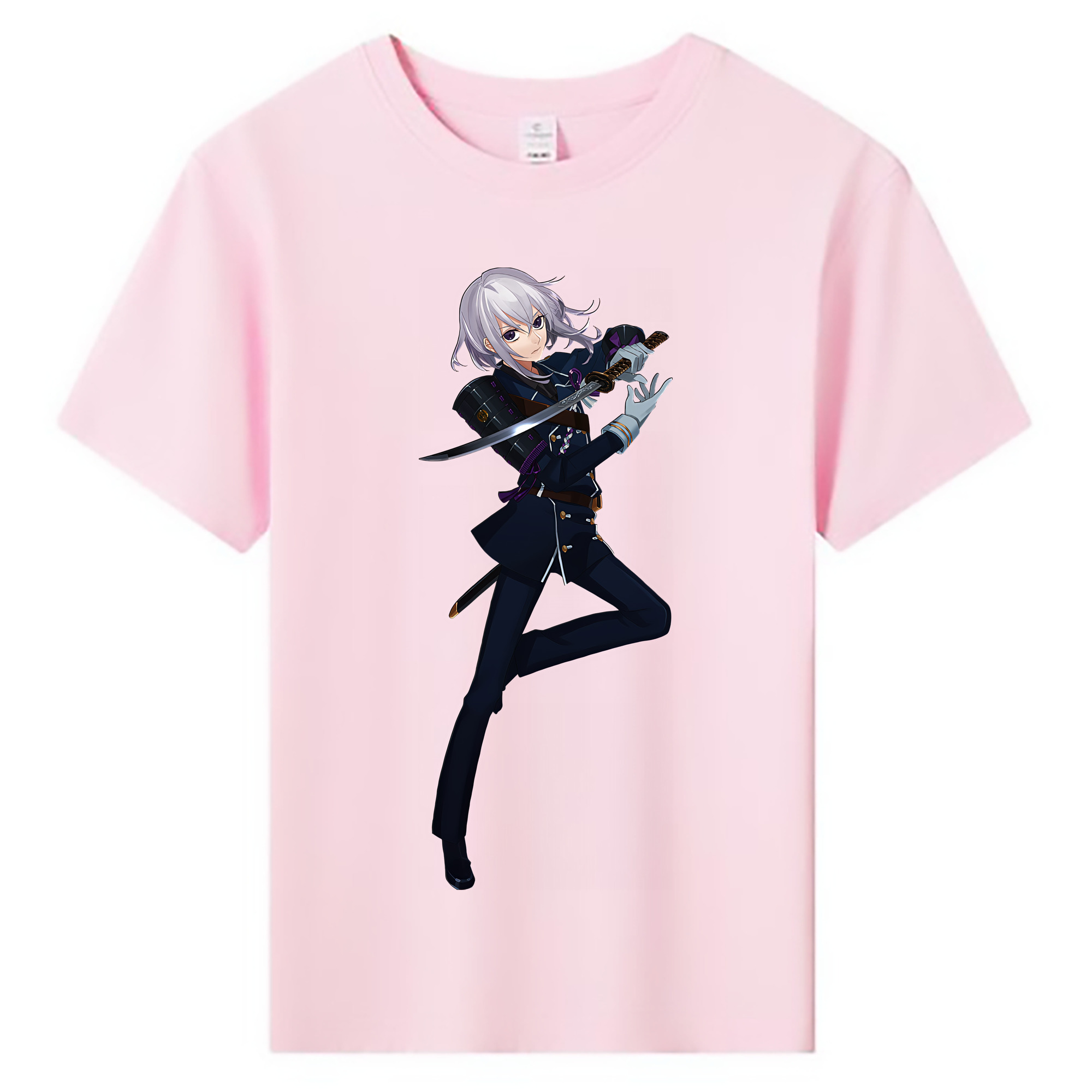 （画像用） 刀剣乱舞 Touken Ranbu 綿100％キッズTシャツ（フロントプリント）
