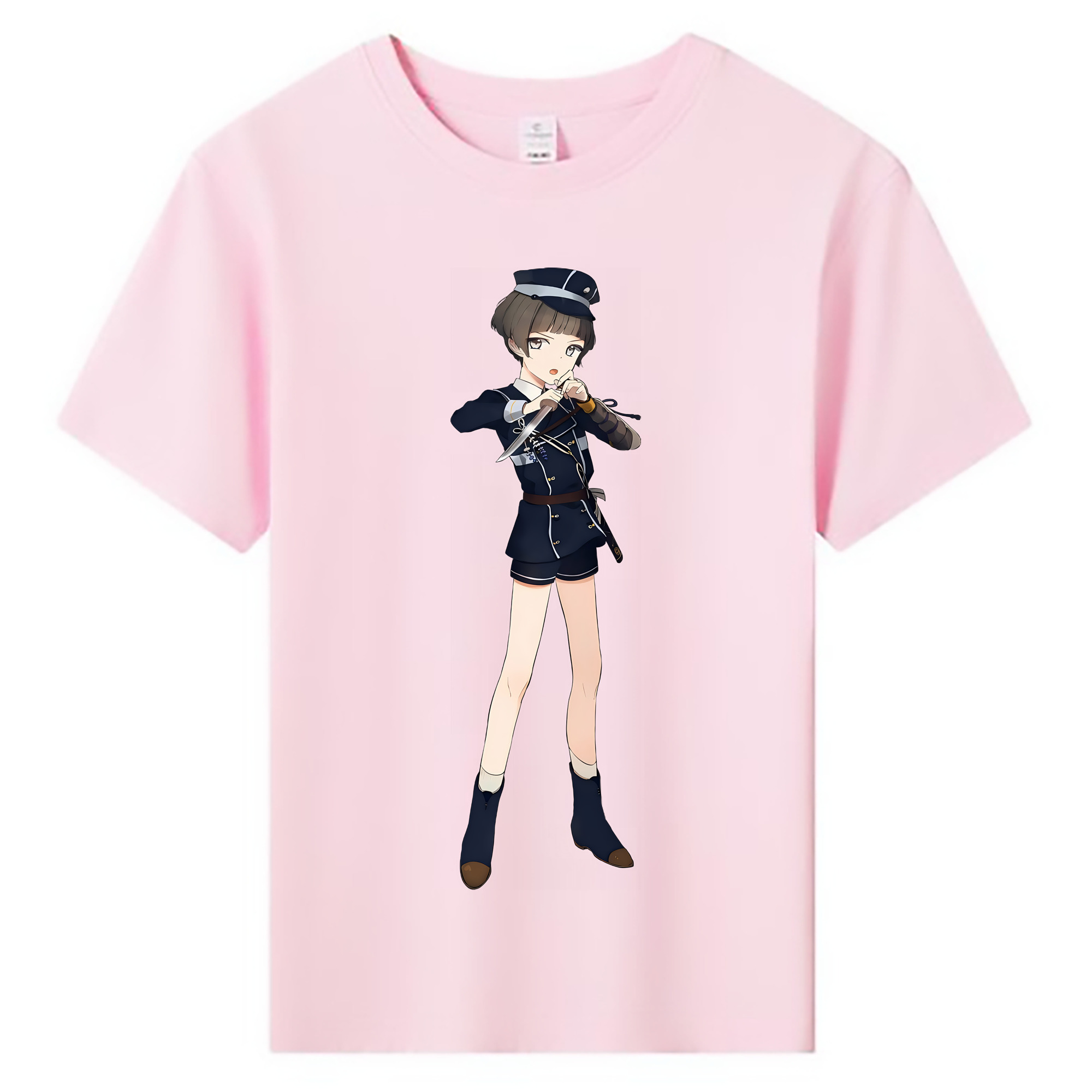 （画像用） 刀剣乱舞 Touken Ranbu 綿100％キッズTシャツ（フロントプリント）