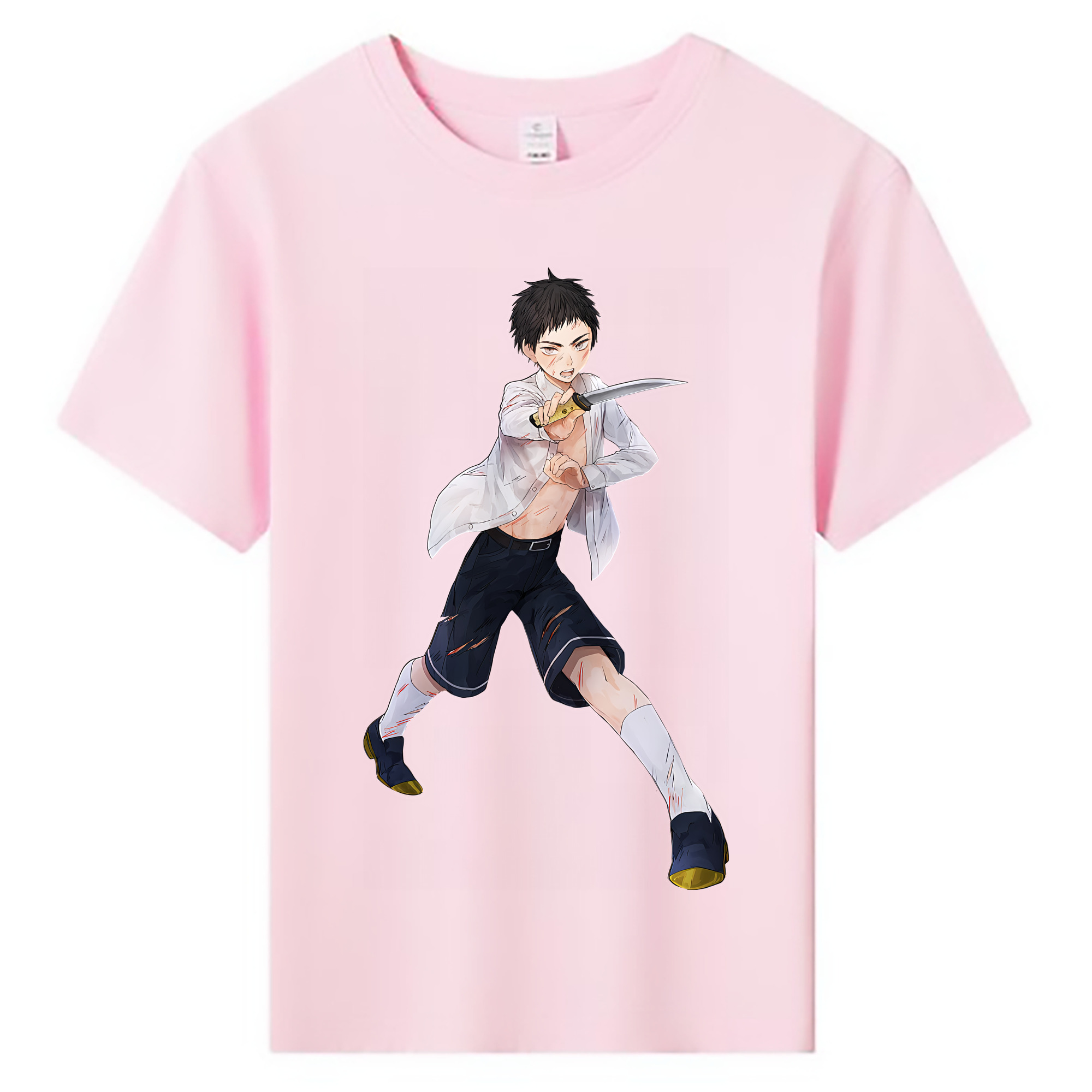 （画像用） 刀剣乱舞 Touken Ranbu 綿100％キッズTシャツ（フロントプリント）