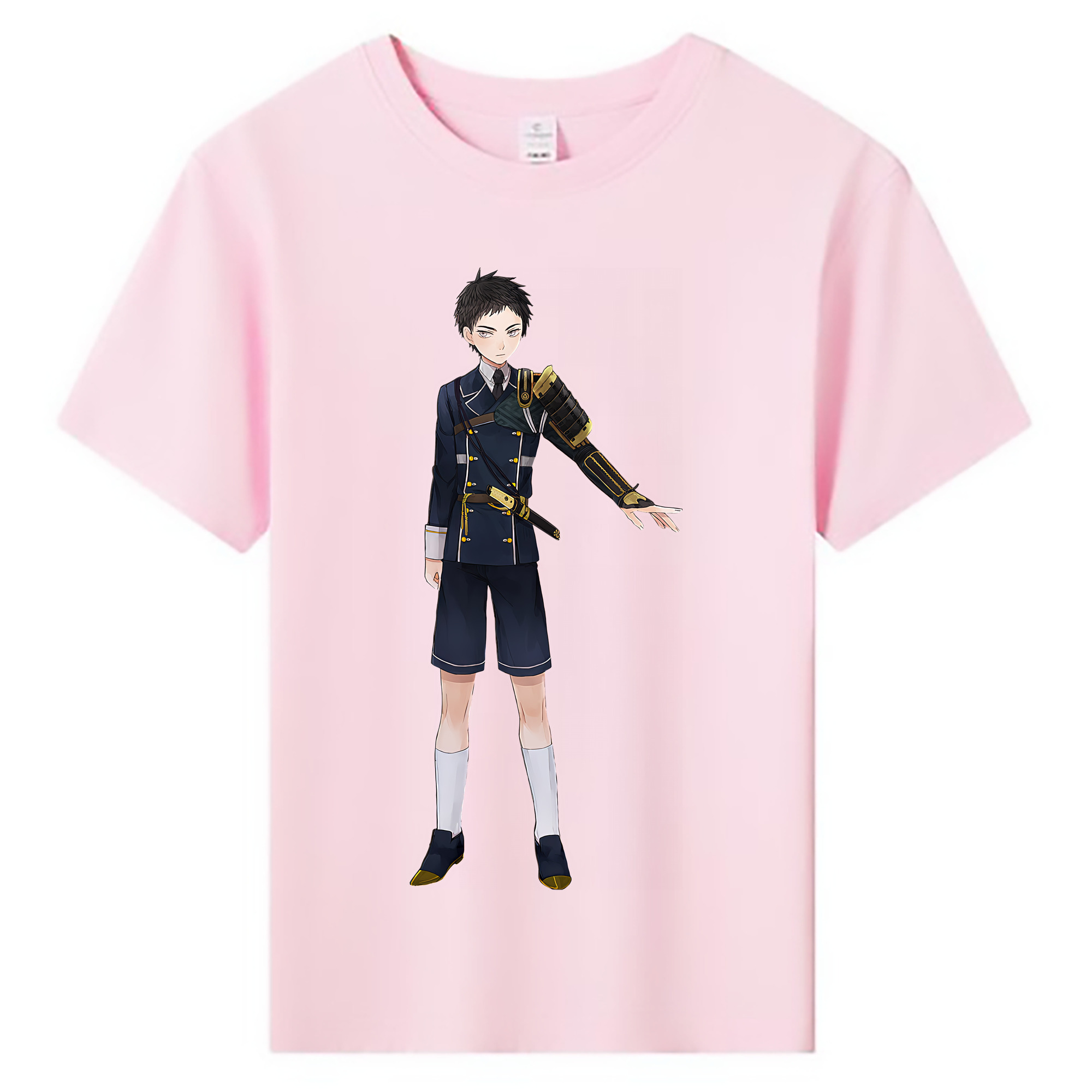 （画像用） 刀剣乱舞 Touken Ranbu 綿100％キッズTシャツ（フロントプリント）