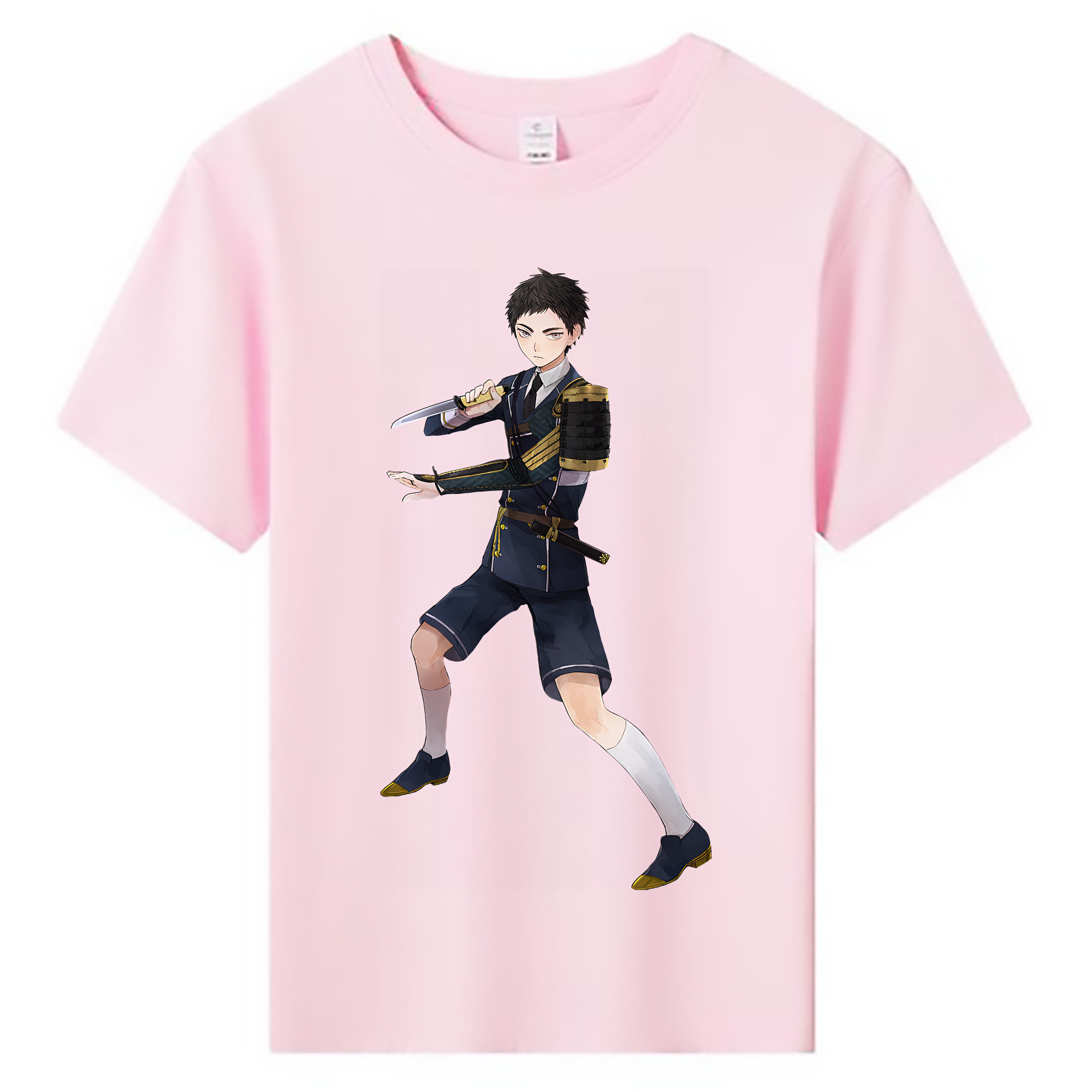 （画像用） 刀剣乱舞 Touken Ranbu 綿100％キッズTシャツ（フロントプリント）
