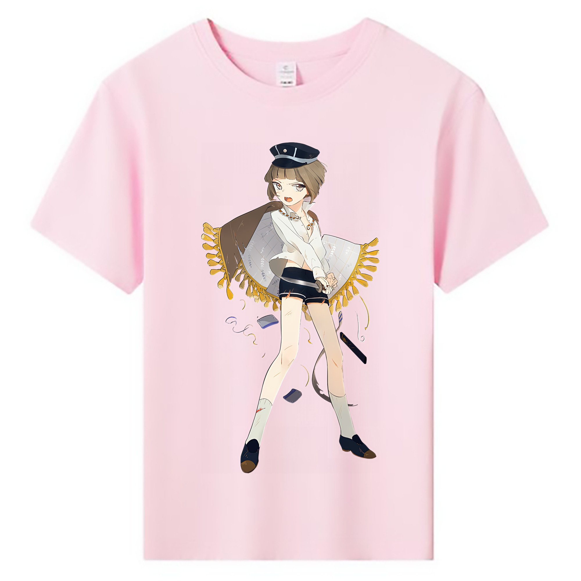 （画像用） 刀剣乱舞 Touken Ranbu 綿100％キッズTシャツ（フロントプリント）