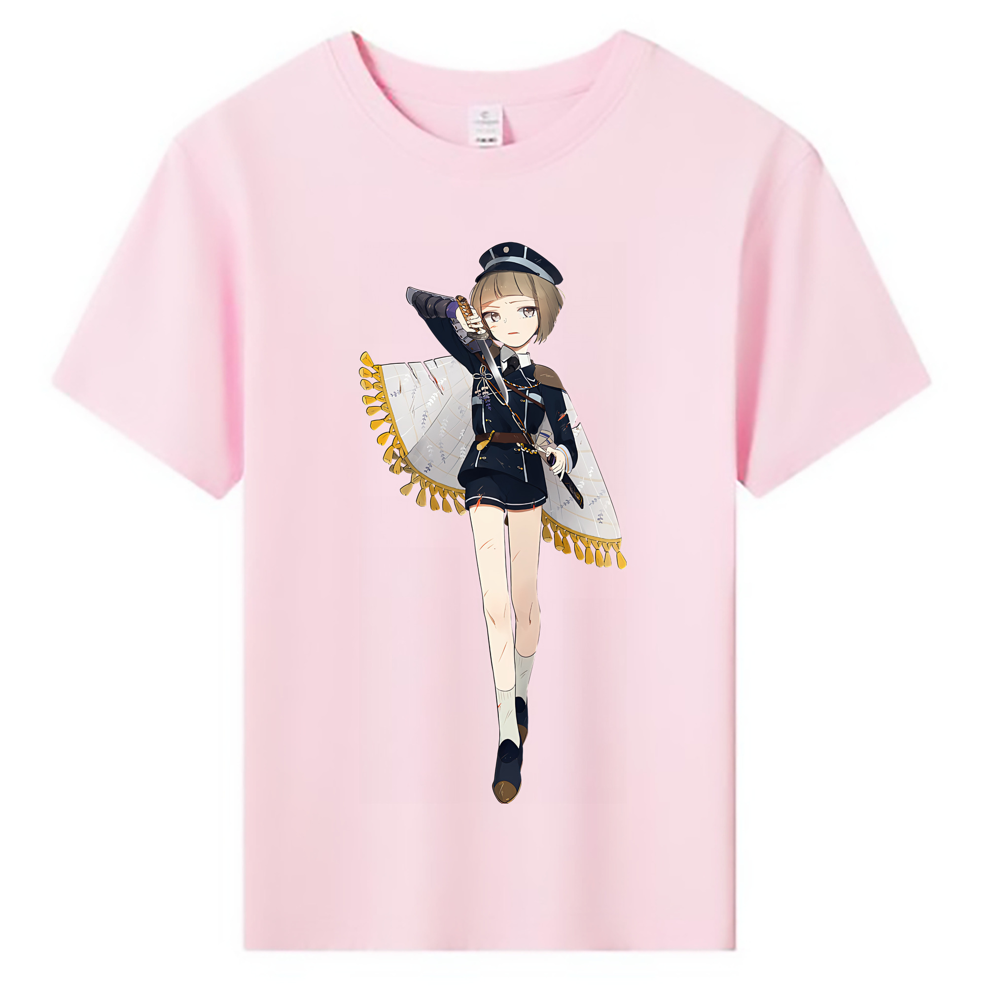 （画像用） 刀剣乱舞 Touken Ranbu 綿100％キッズTシャツ（フロントプリント）