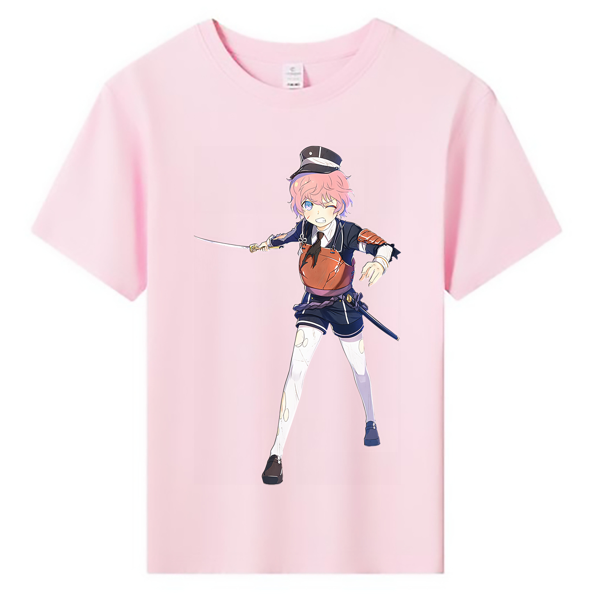 （画像用） 刀剣乱舞 Touken Ranbu 綿100％キッズTシャツ（フロントプリント）