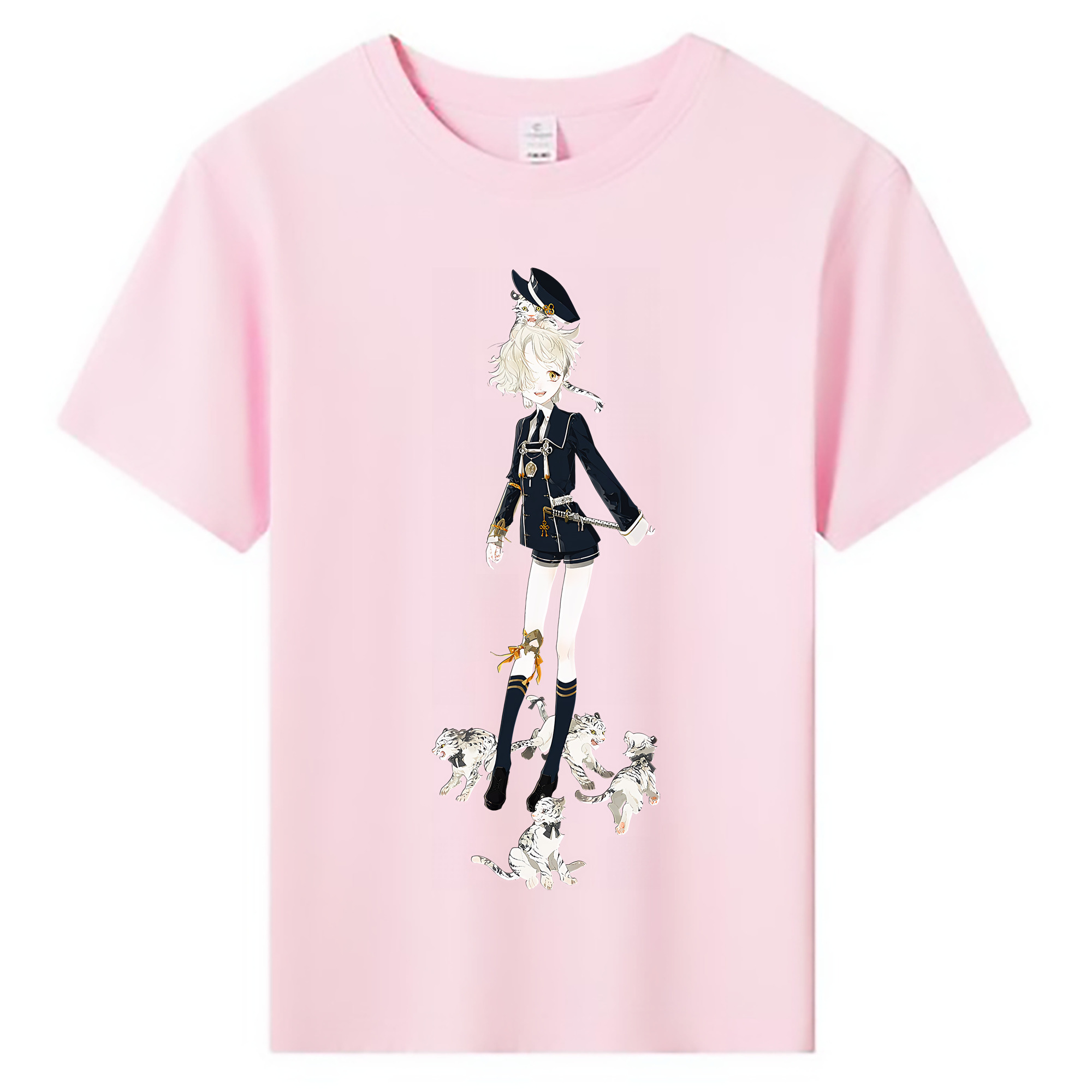（画像用） 刀剣乱舞 Touken Ranbu 綿100％キッズTシャツ（フロントプリント）
