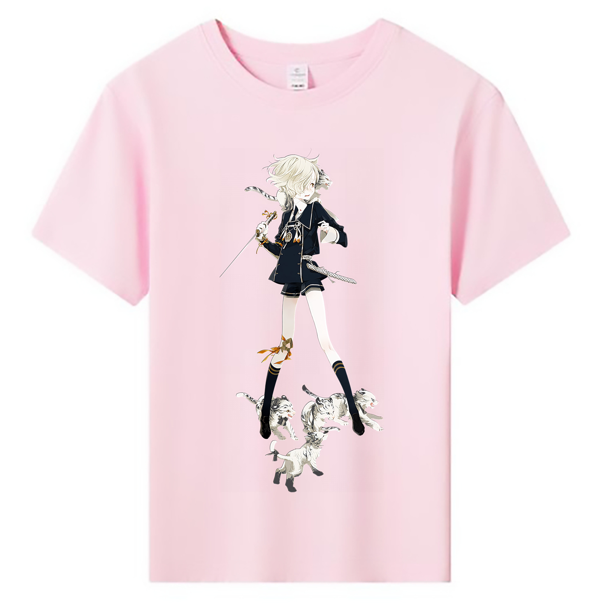 （画像用） 刀剣乱舞 Touken Ranbu 綿100％キッズTシャツ（フロントプリント）