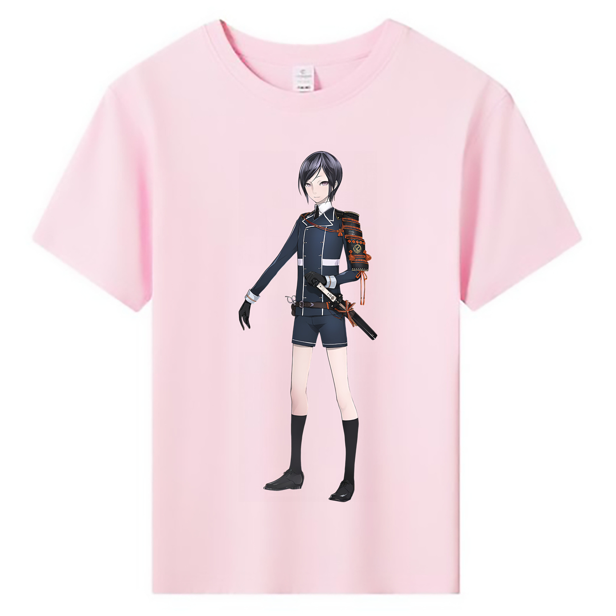 （画像用） 刀剣乱舞 Touken Ranbu 綿100％キッズTシャツ（フロントプリント）